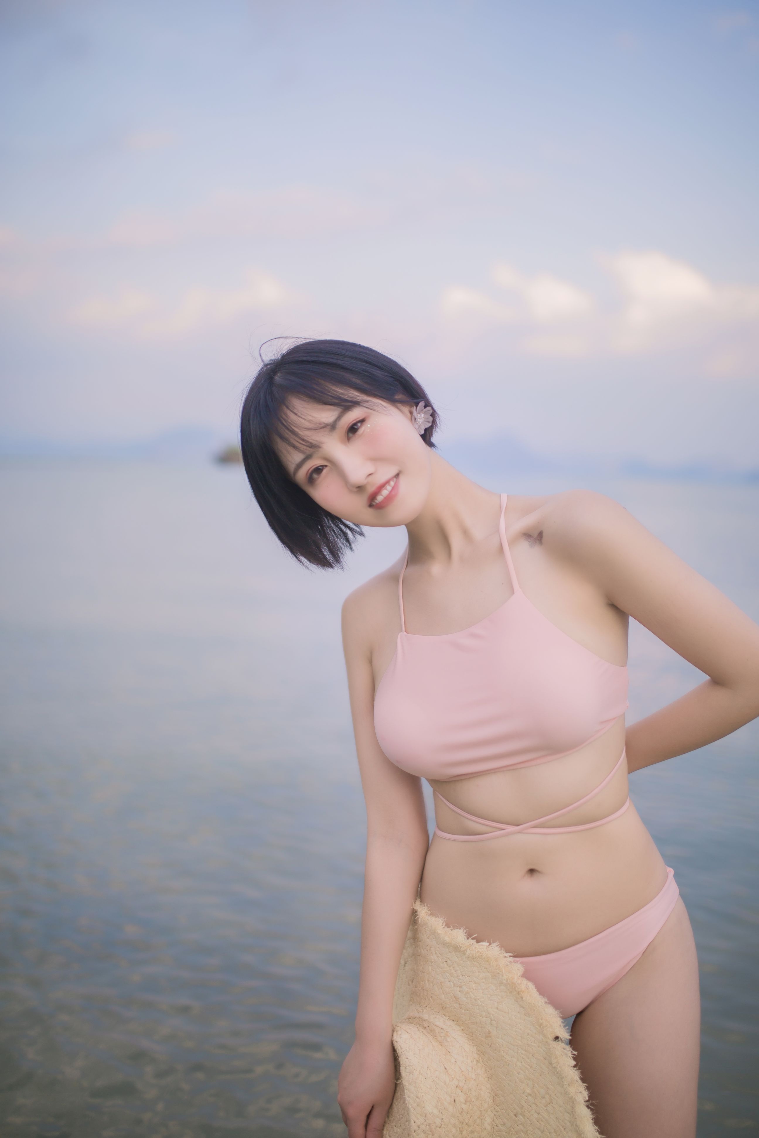 NO020粉色泳衣30P235MB完整合集