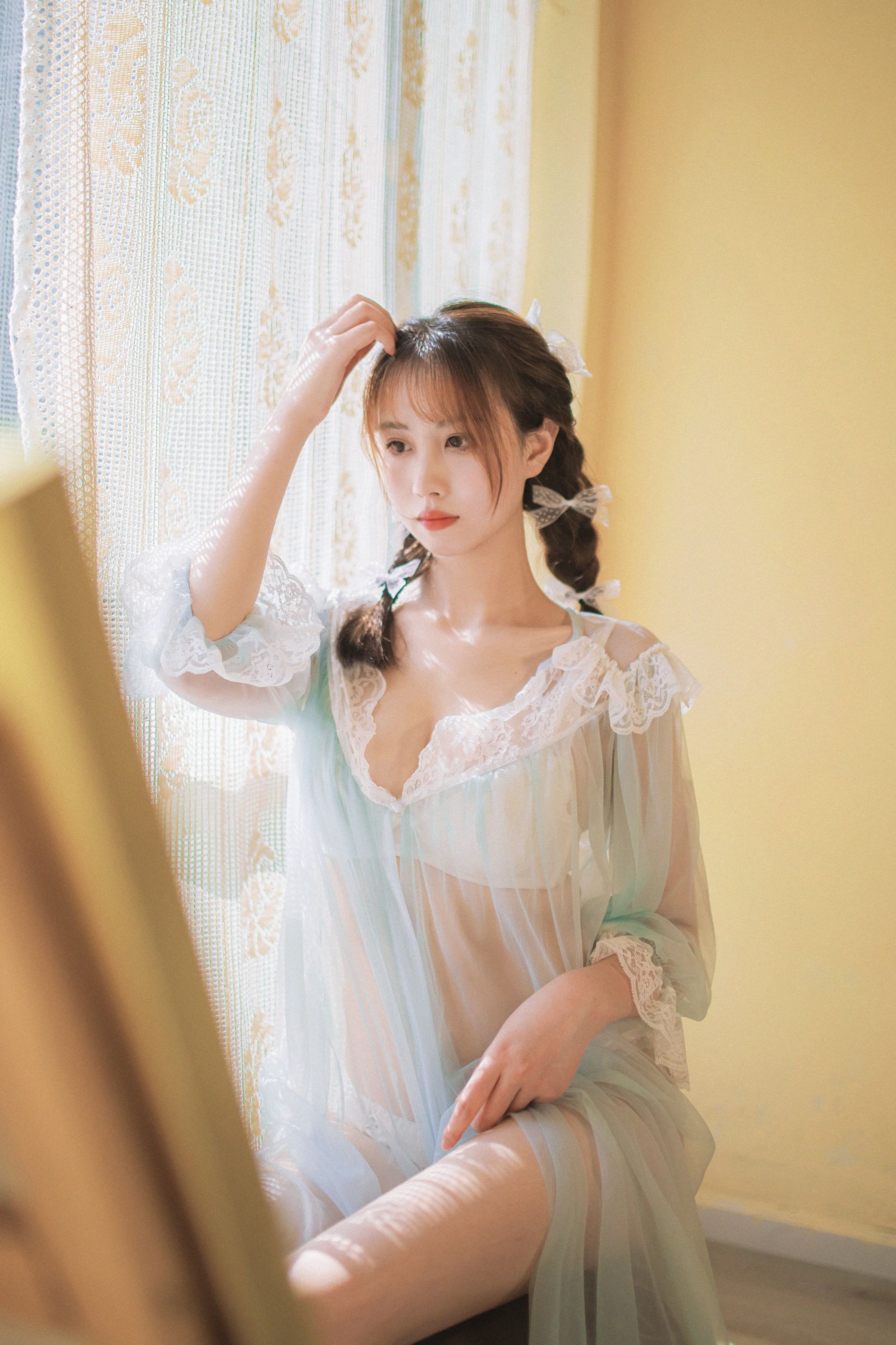 NO022蓝纱衣40P596MB高清无水印