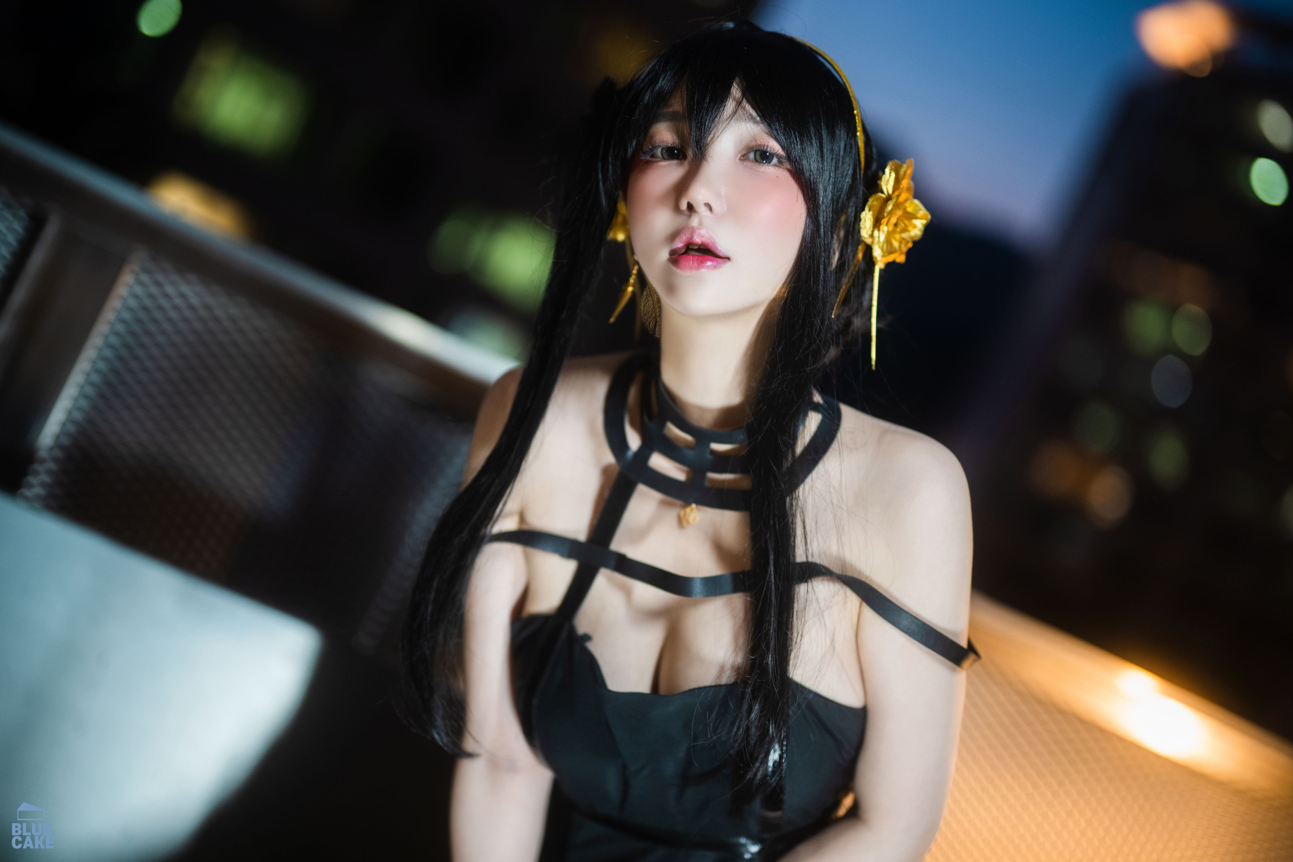 YeEun_BlackRose_RED043精选