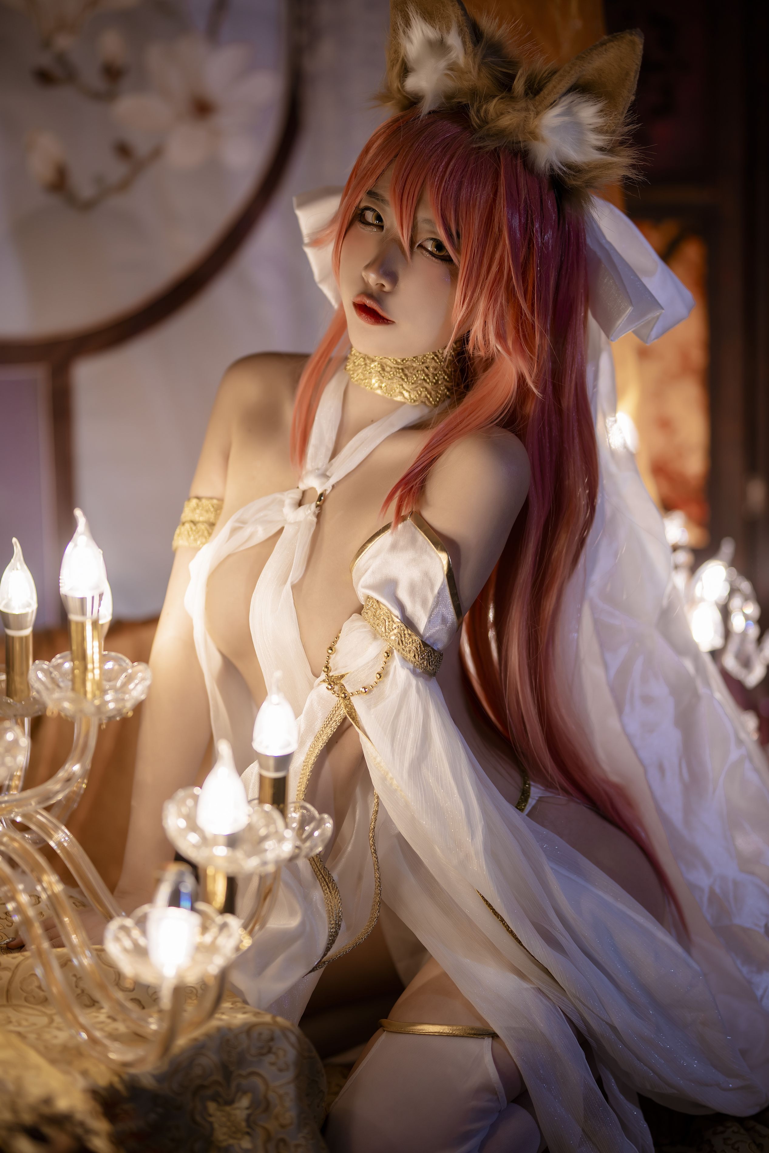 二佐Nisa玉藻前舞娘237PFate玉藻前舞娘二佐Nisa37张cos网红写真