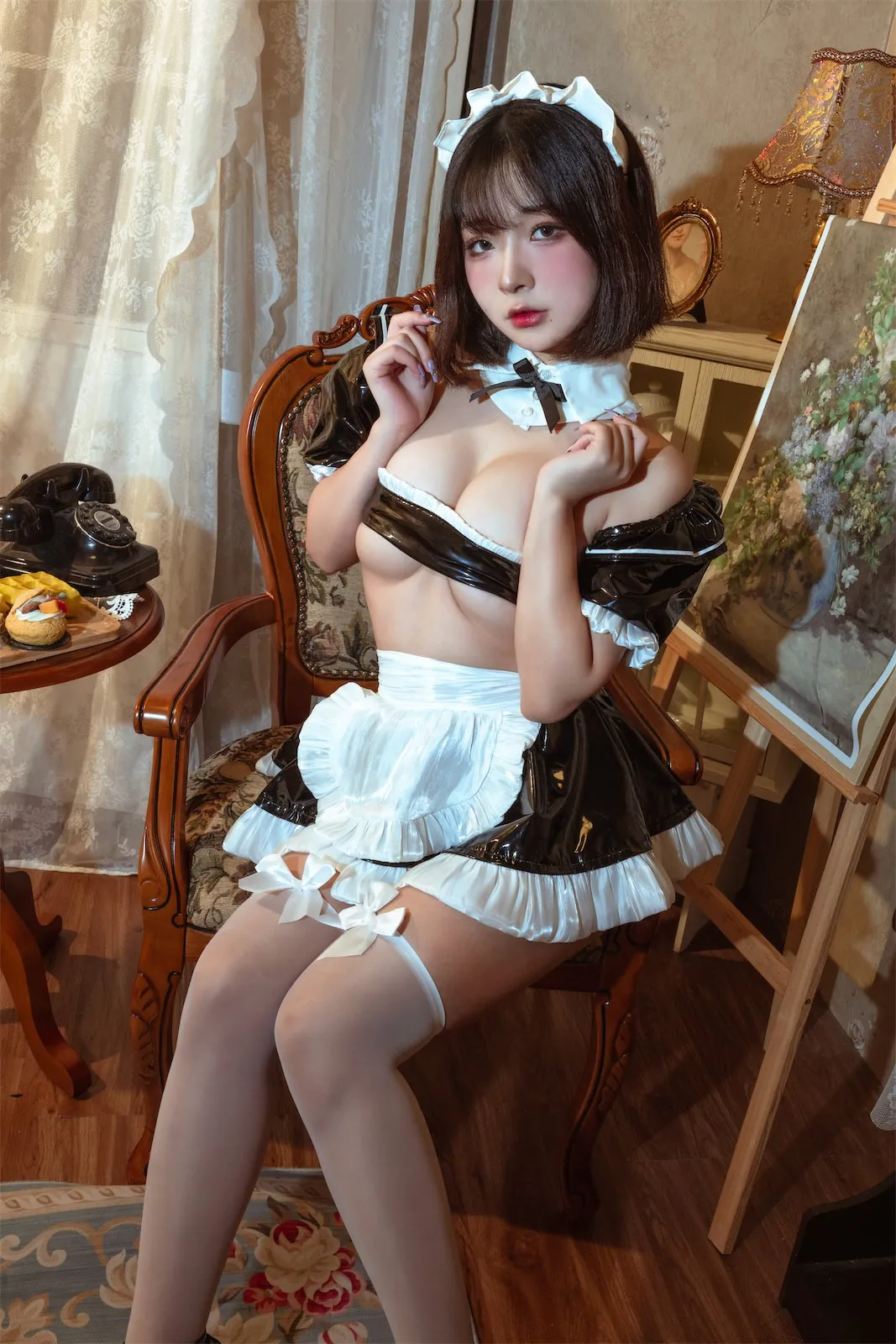 yuuhui玉汇女仆假日0707高清写真