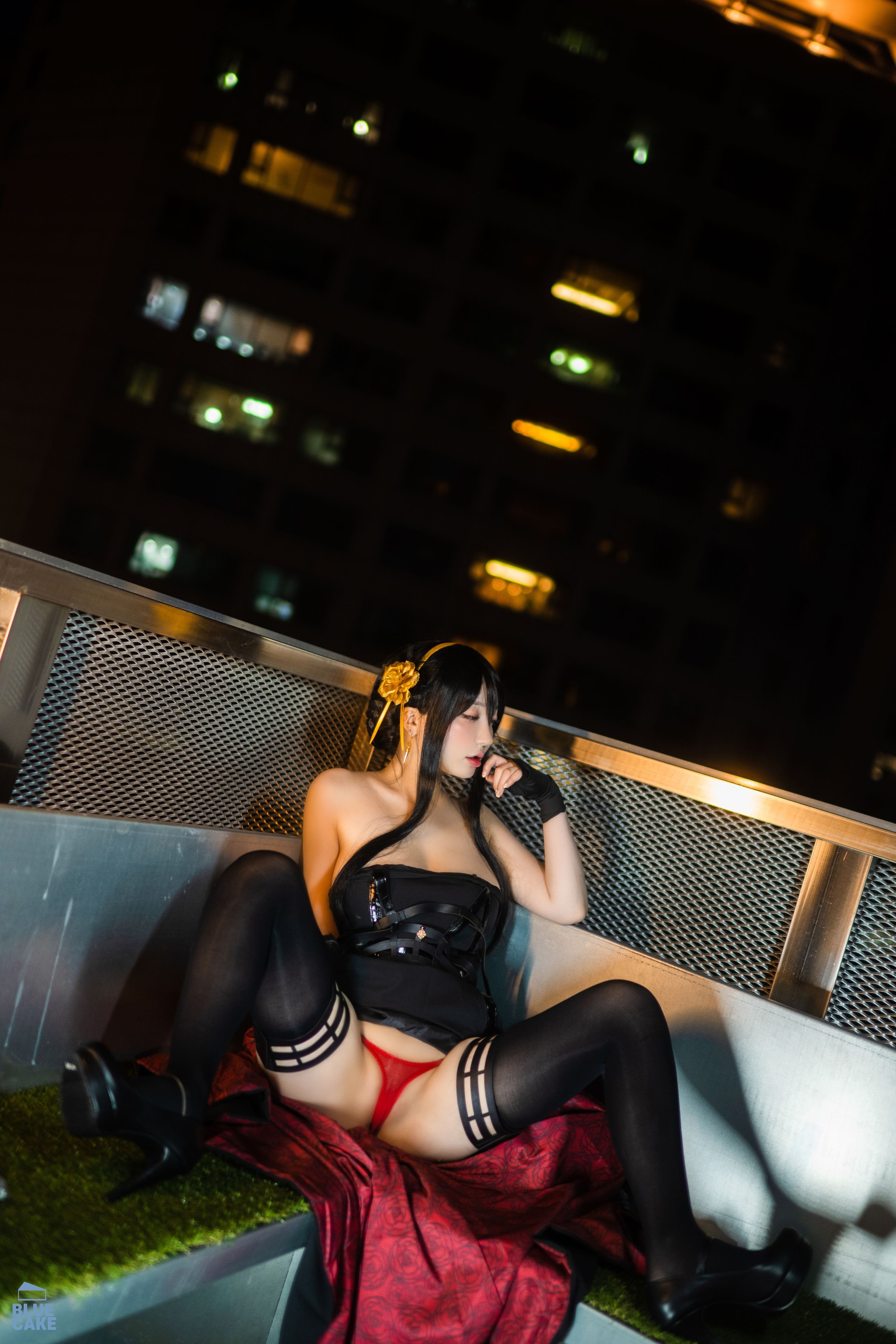 YeEun_BlackRose_RED043精选