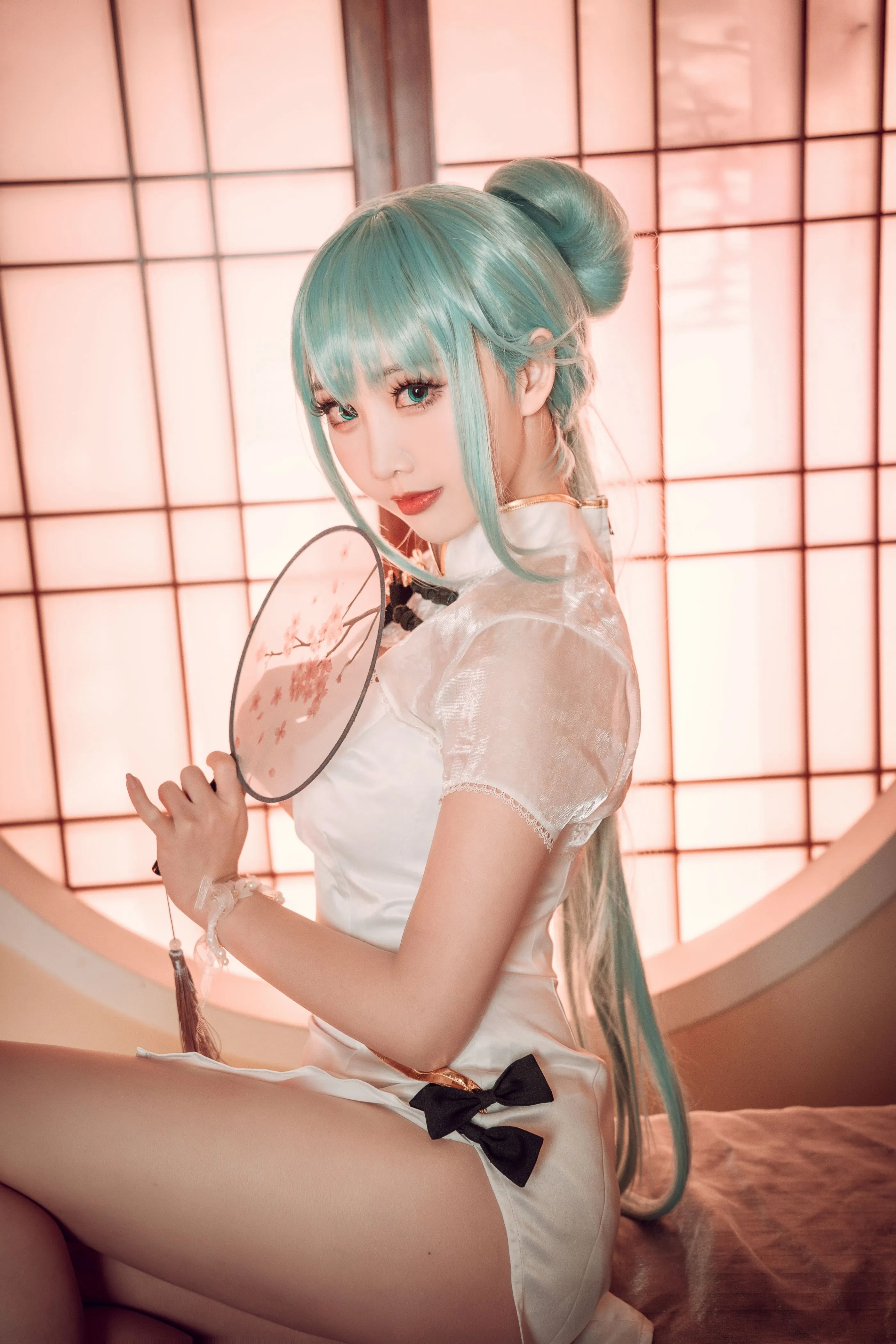 面饼仙儿初音旗袍28P514MB热门写真
