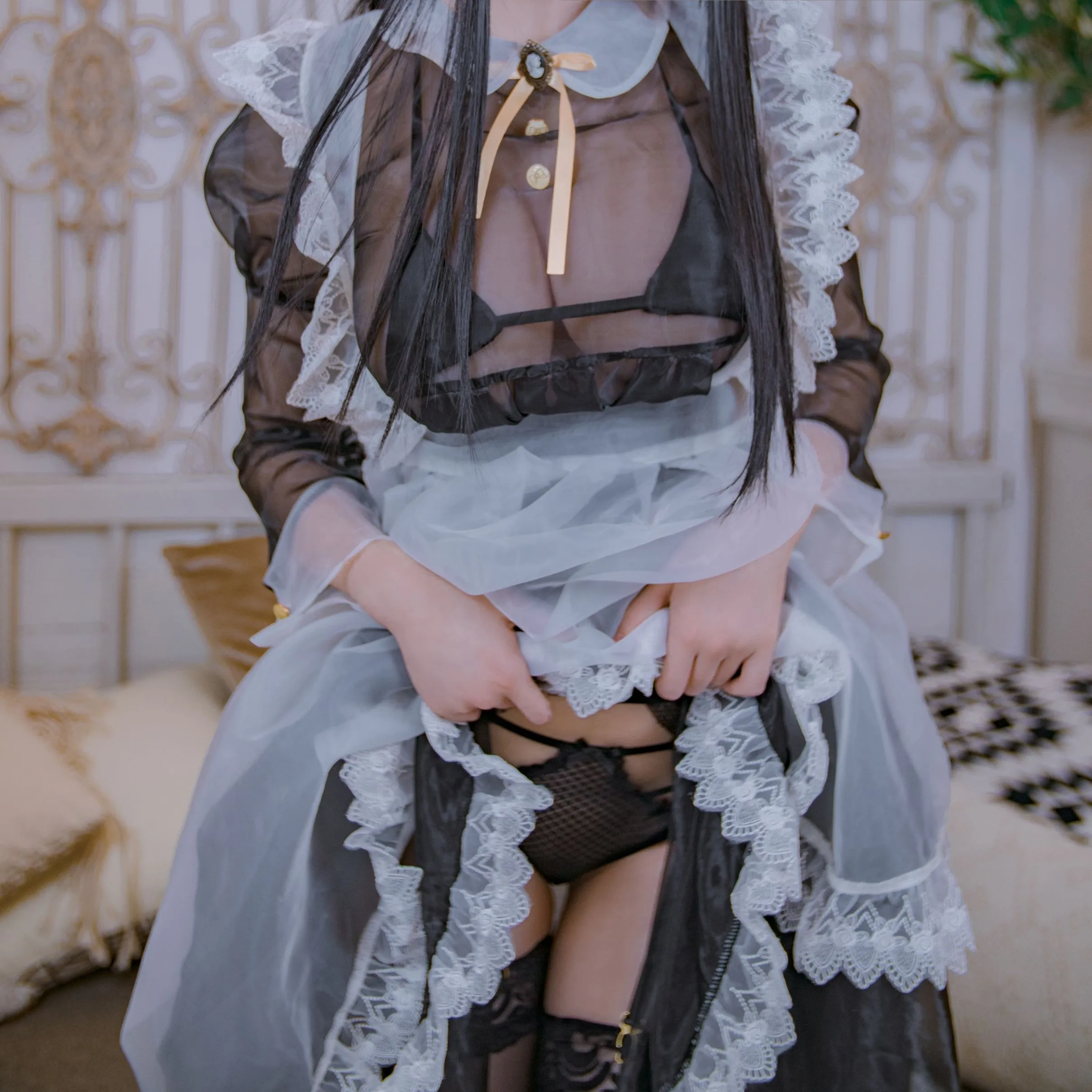 NO003黑色透明女仆54P598MB0913福利资源