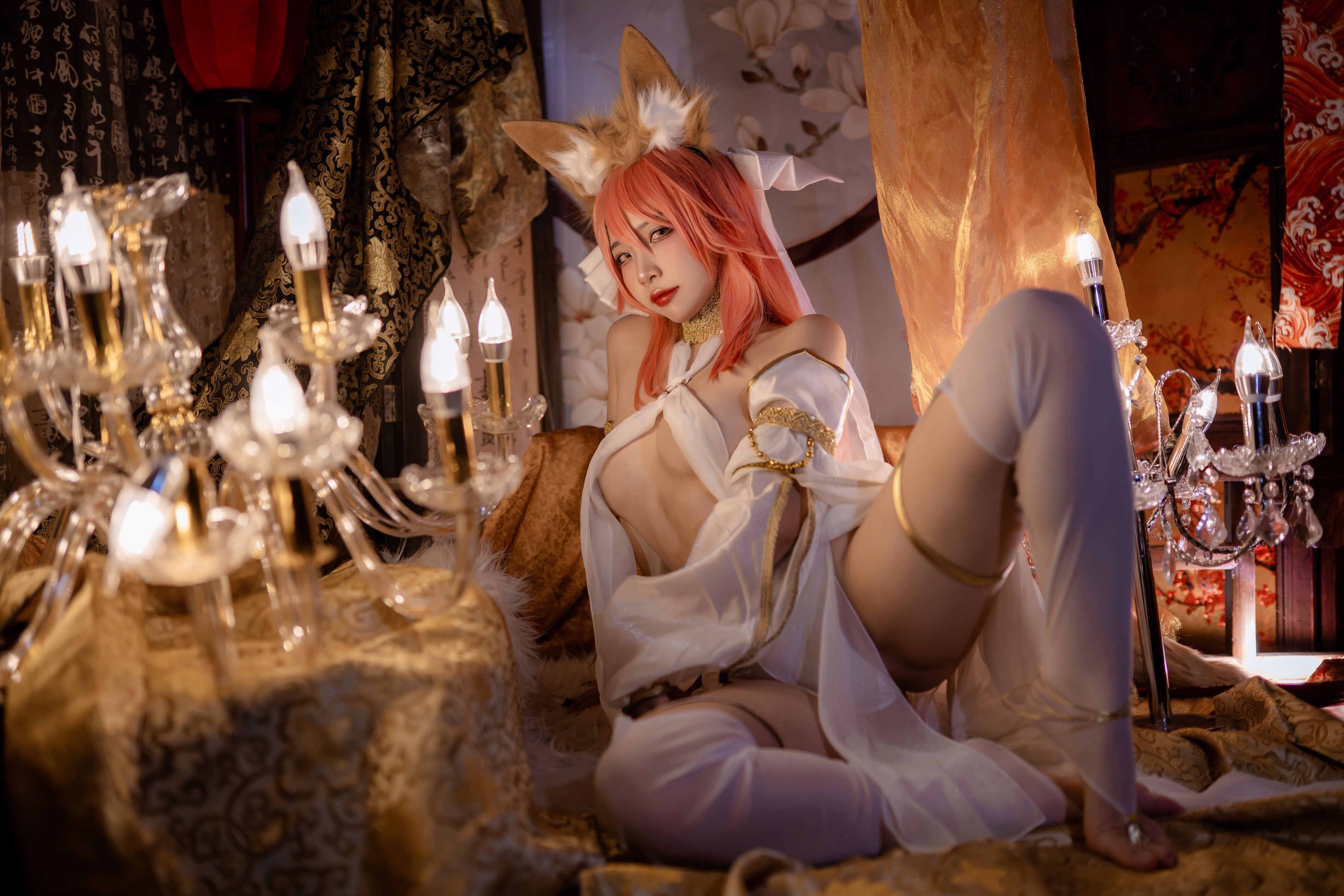 二佐Nisa玉藻前舞娘237PFate玉藻前舞娘二佐Nisa37张cos网红写真