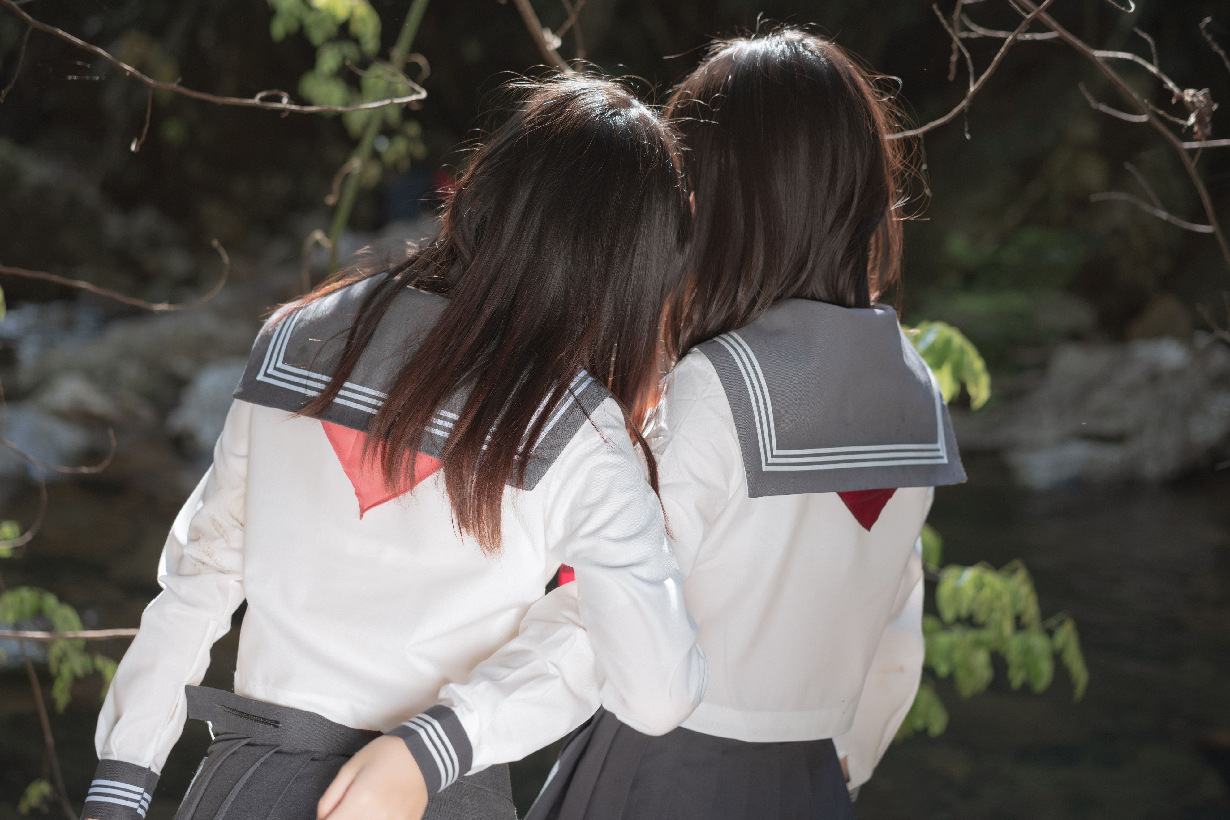 萌芽儿X请叫我若生小溪JK百合限时福利