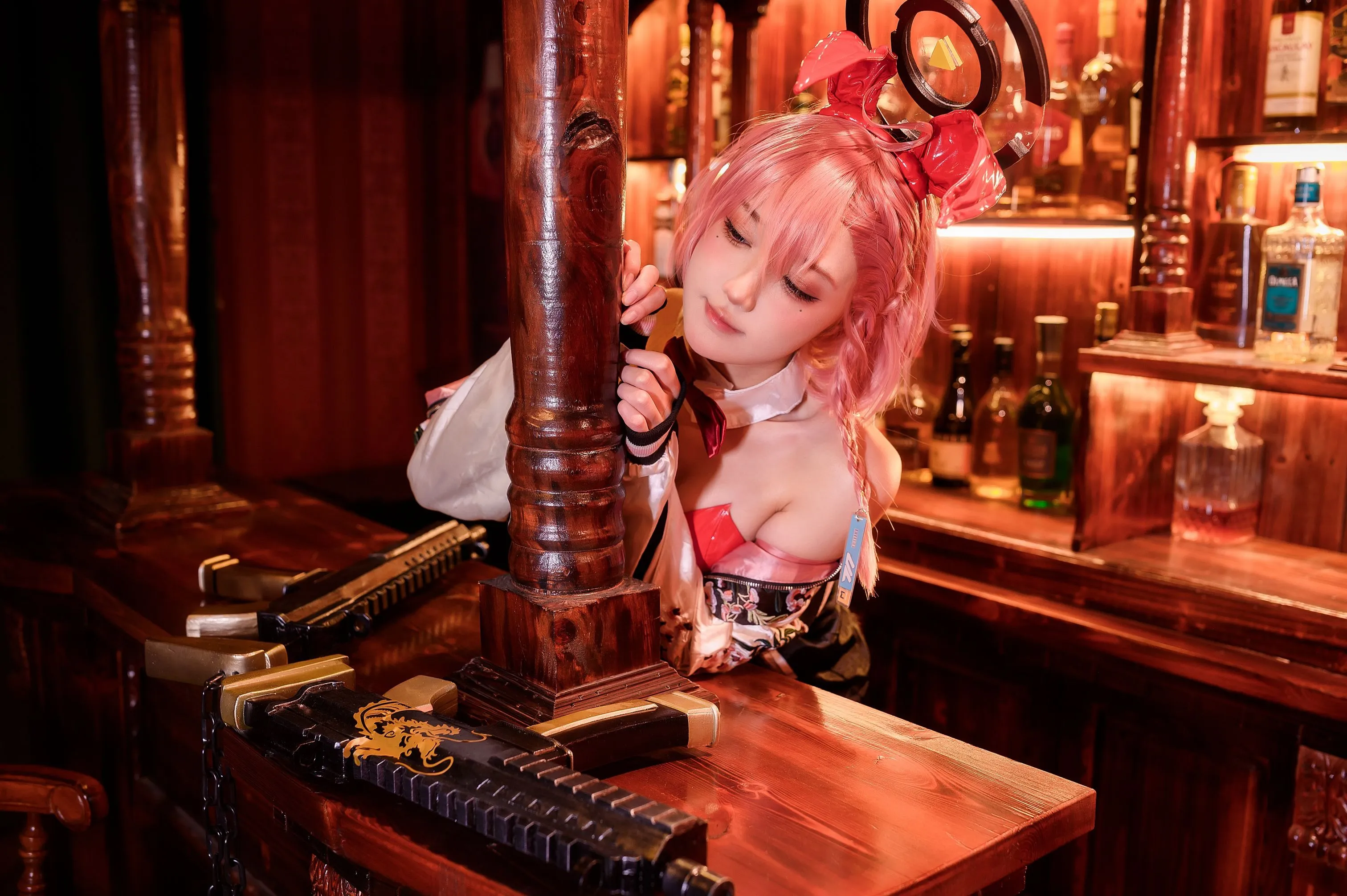 阿包也是兔娘兔女郎美甘尼禄网红写真
