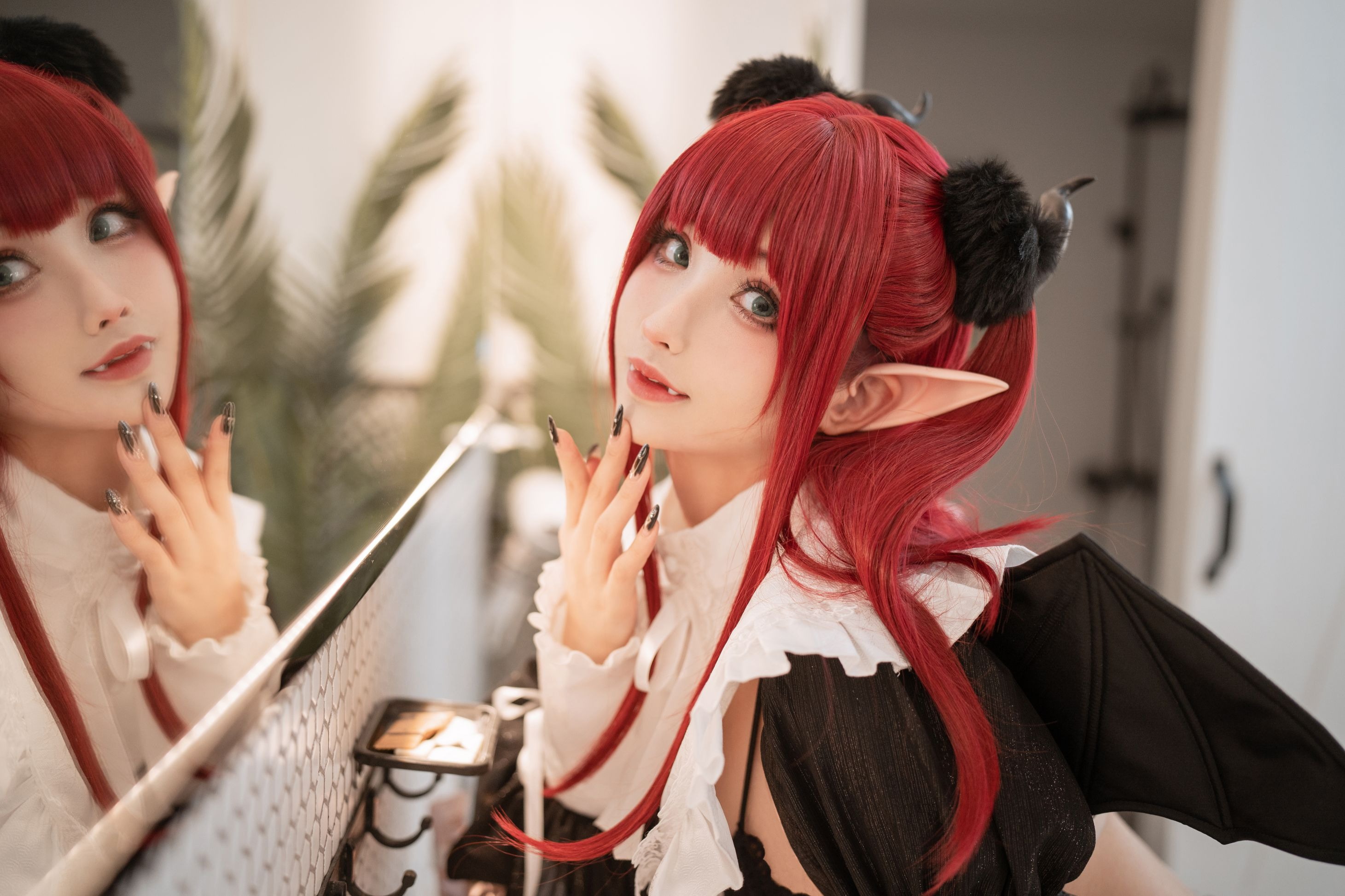 凉凉子梦魔利兹X更衣人偶坠入爱河喜多川0415原版写真