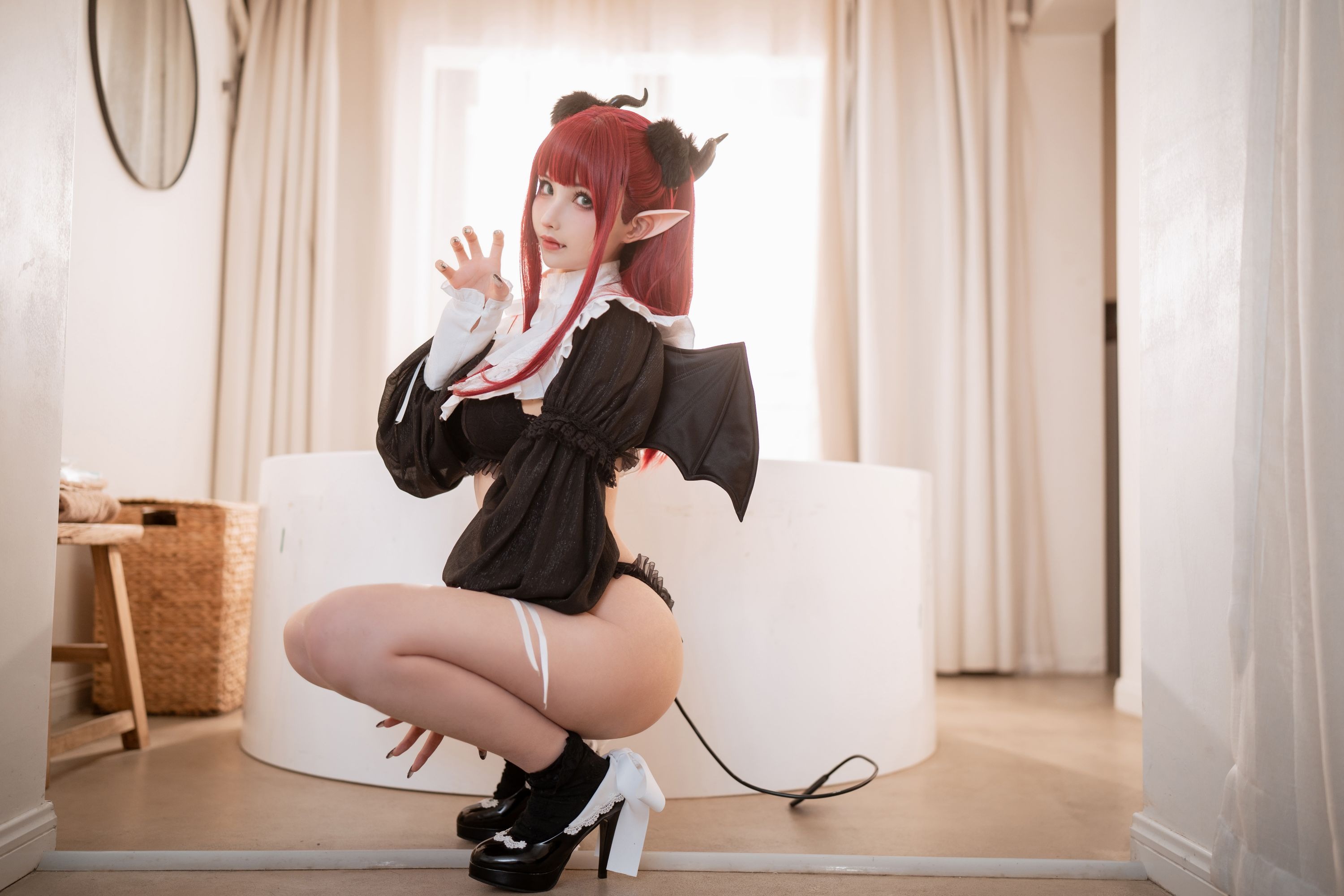 凉凉子梦魔利兹X更衣人偶坠入爱河喜多川0415原版写真