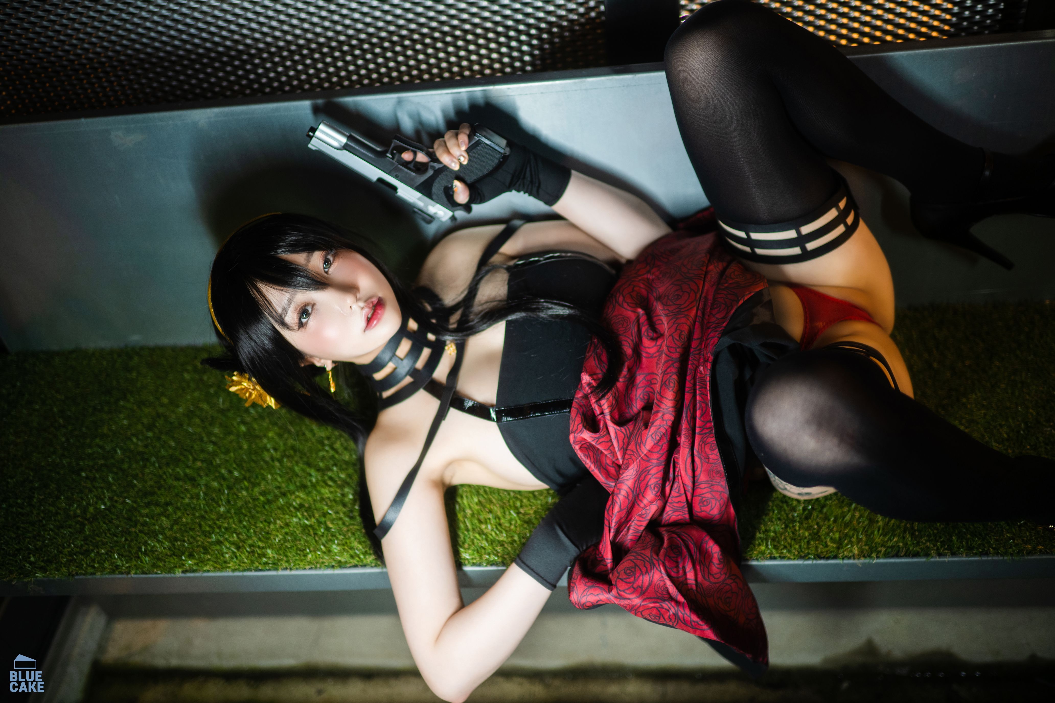 YeEun_BlackRose_RED043精选