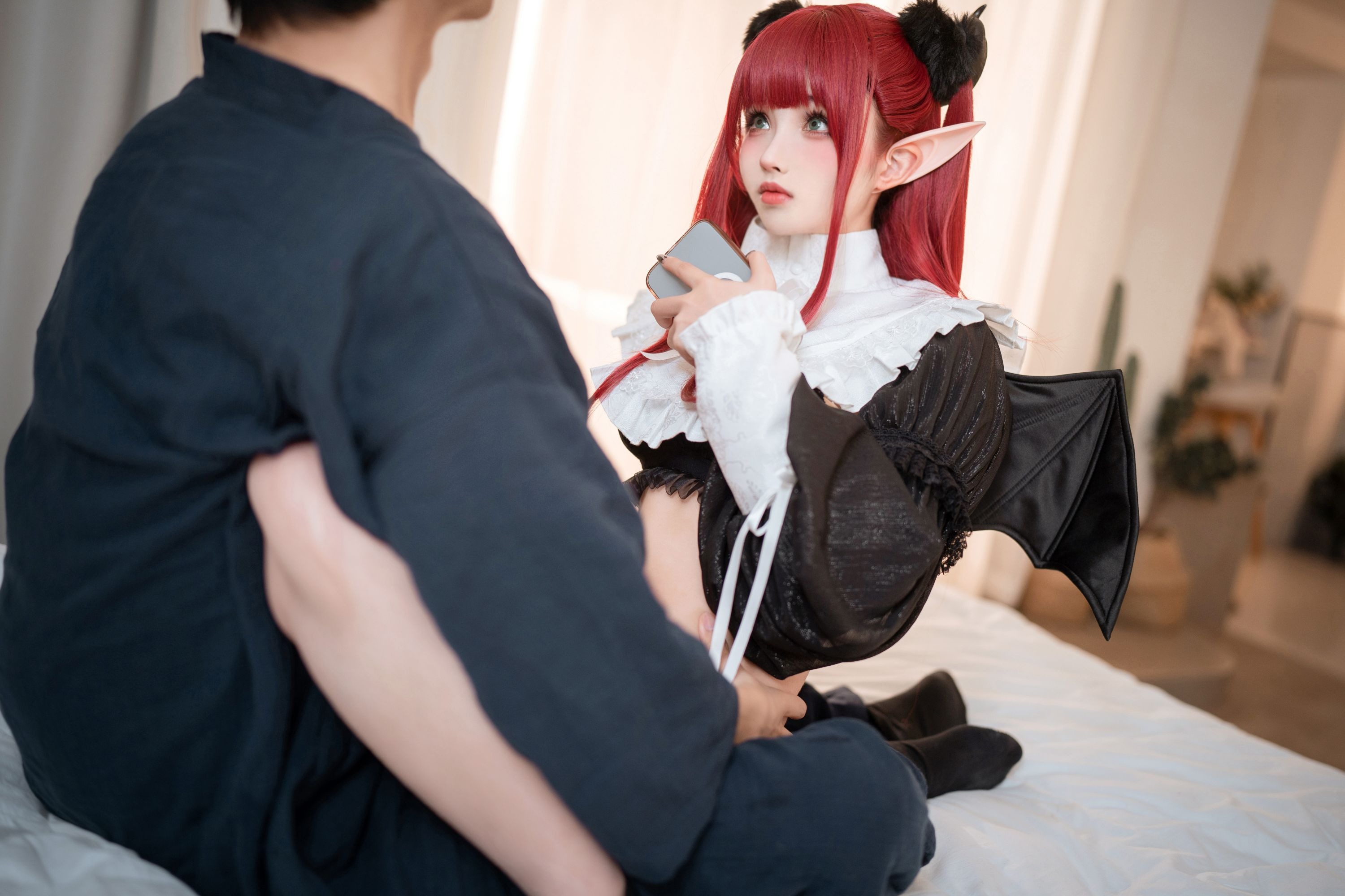 凉凉子梦魔利兹X更衣人偶坠入爱河喜多川0415原版写真