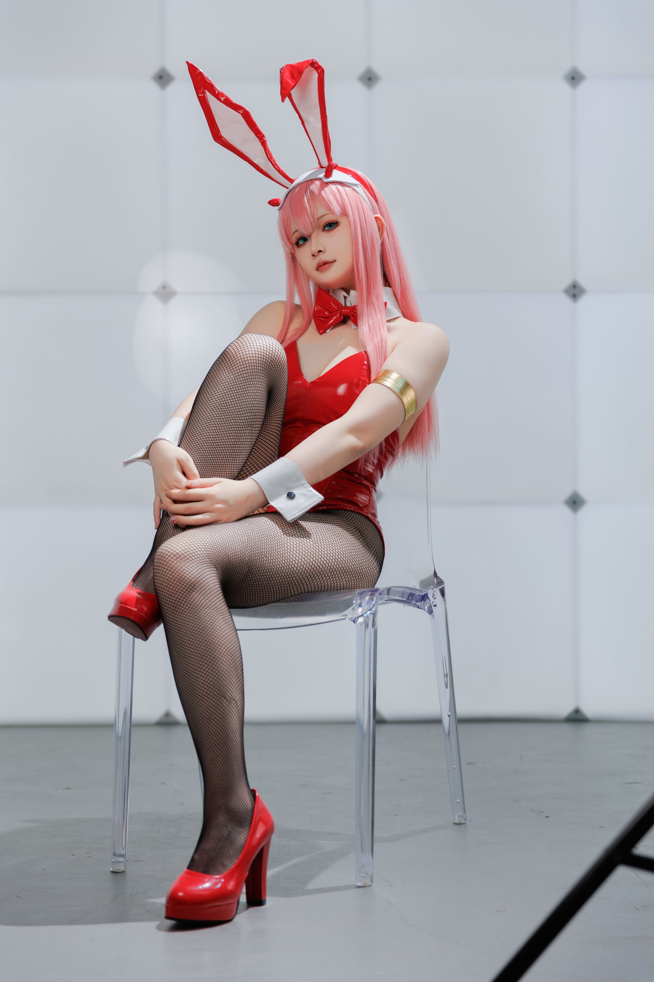 屿鱼ZeroTwo国家队02cosplay屿鱼高清图集精品合集