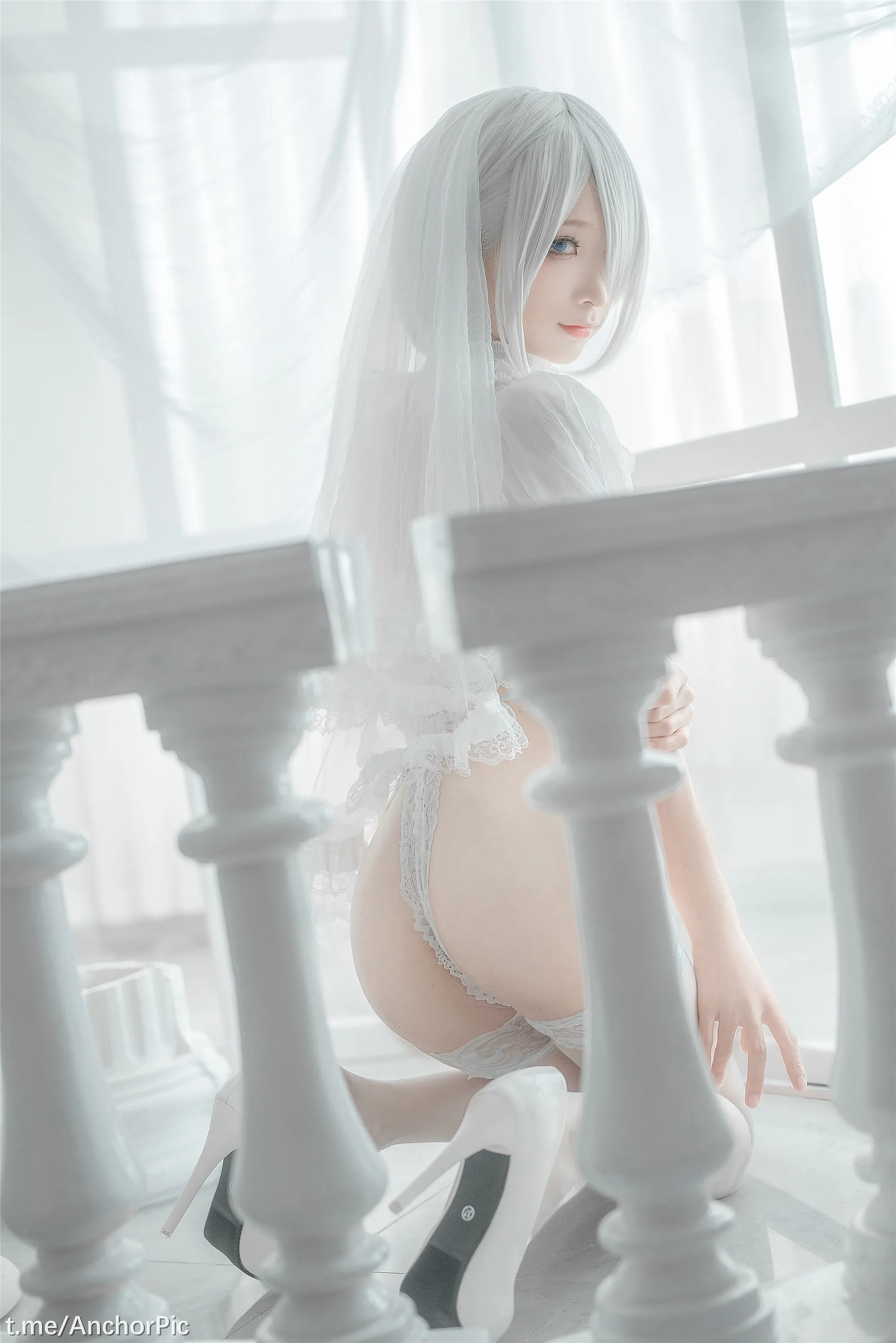 蠢沫沫2B白婚纱60P0704精选