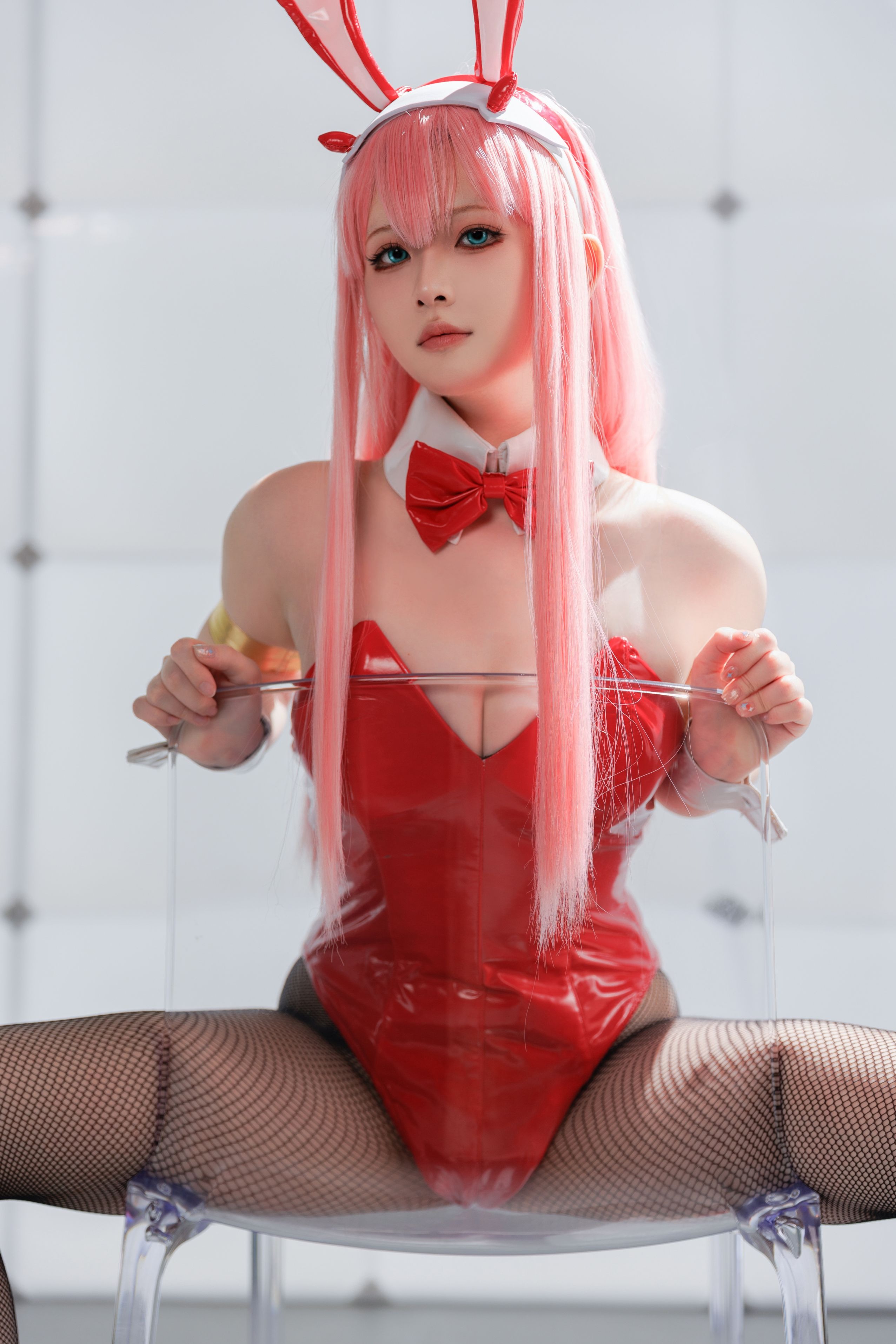 屿鱼ZeroTwo国家队02cosplay屿鱼高清图集精品合集
