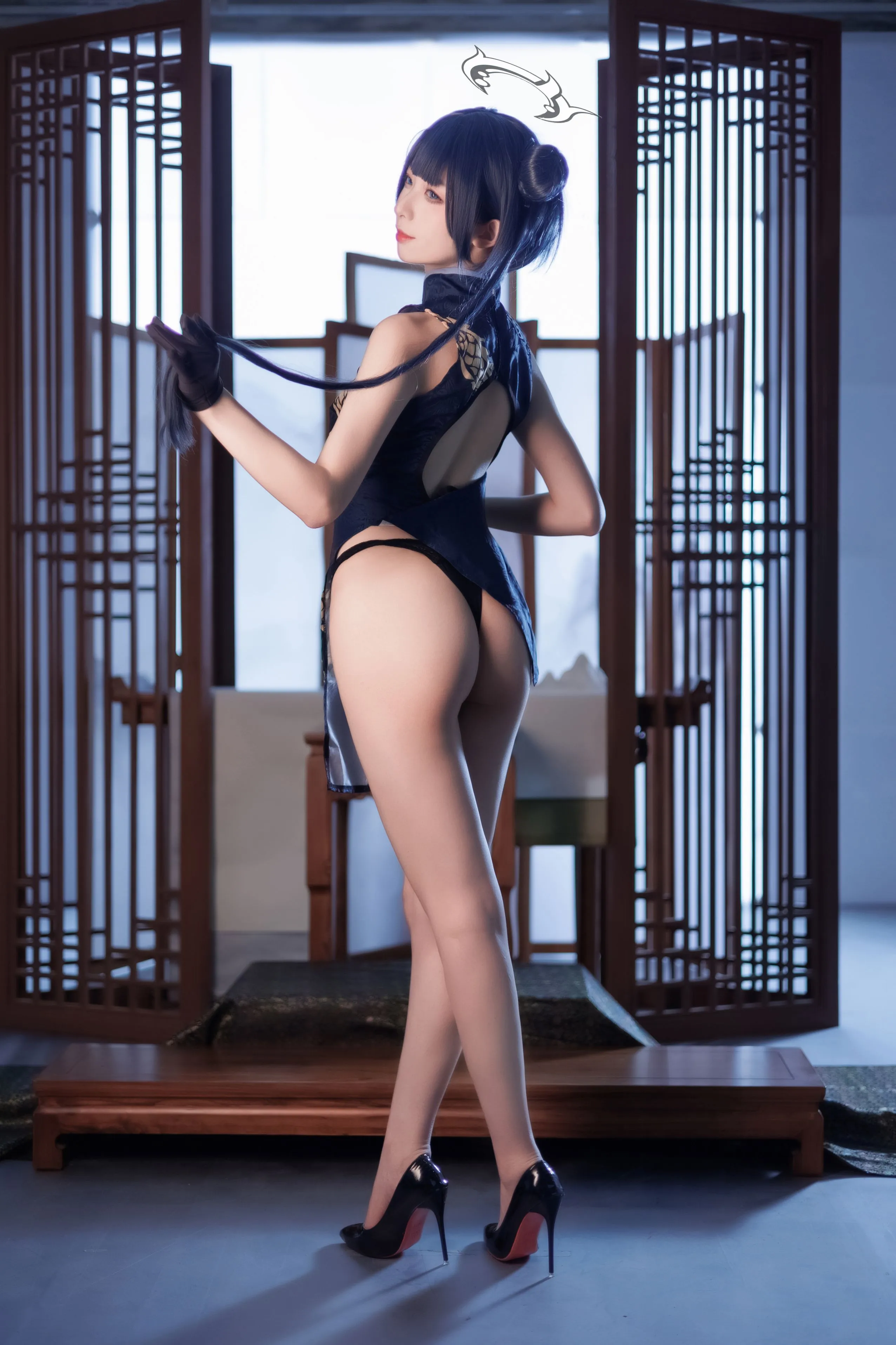 封疆疆碧蓝档案妃咲34P348MB0123网红写真