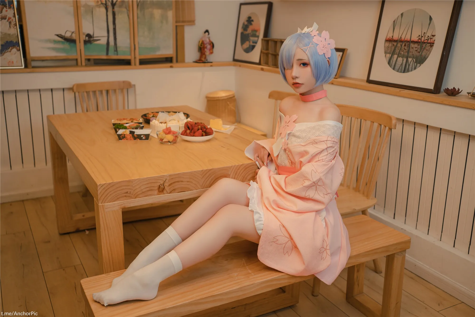 喵小吉金鱼kinngyo从零开始的女体盛宴101P1007原版写真