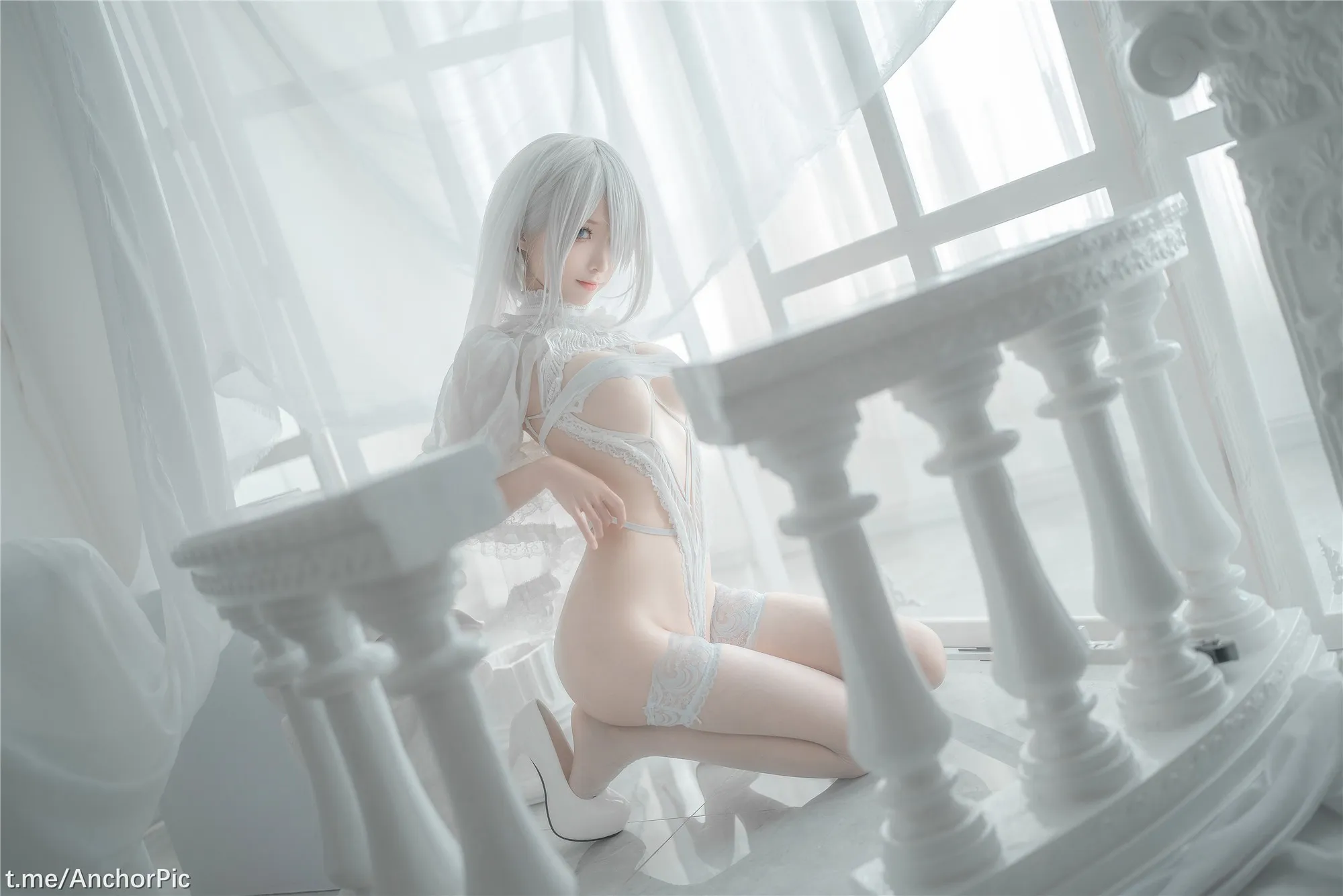 蠢沫沫2B白婚纱60P0704精选