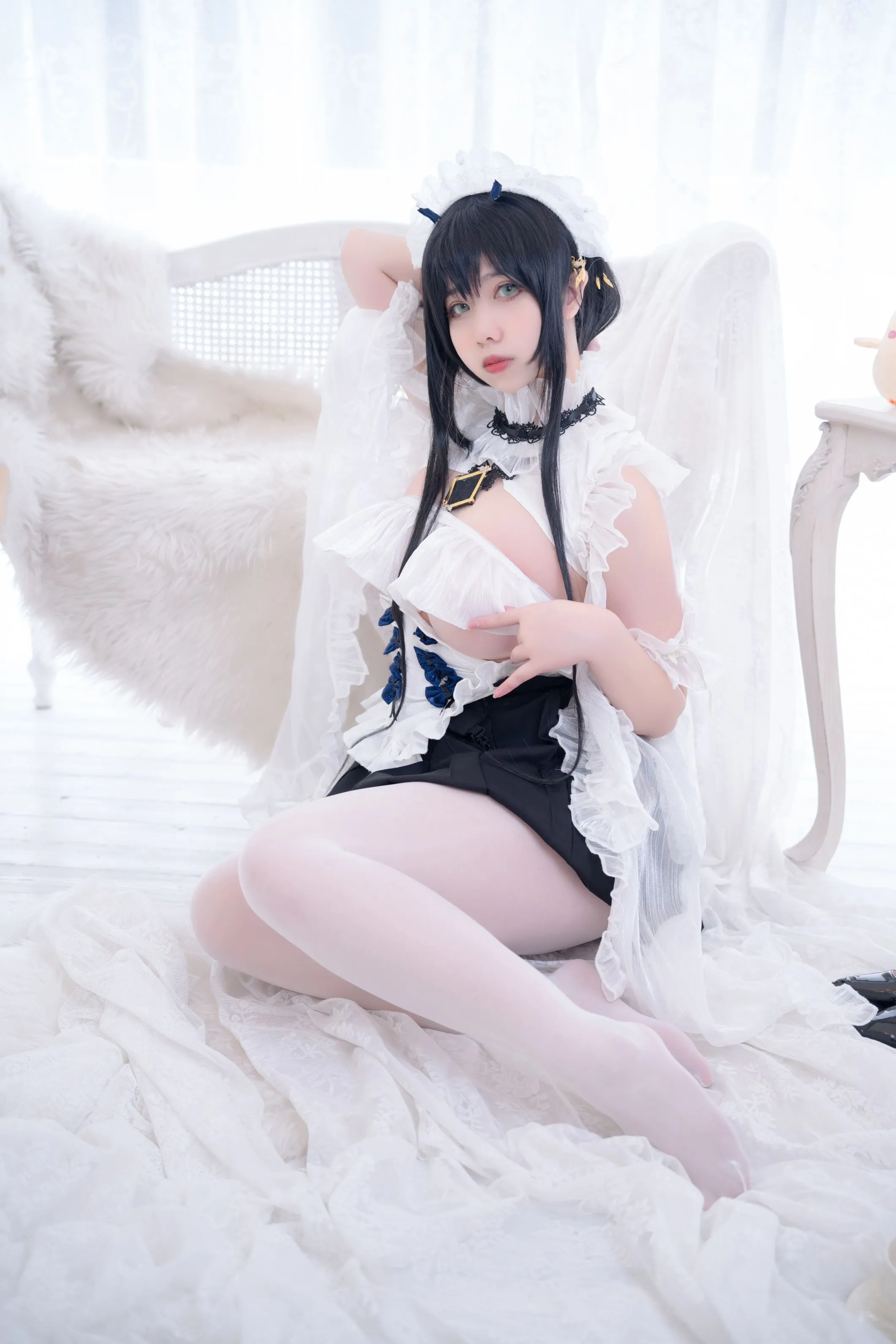 魅瞳Meroko002碧蓝航线不挠女仆没干劲的小姐姐53P745MB0928高分推荐