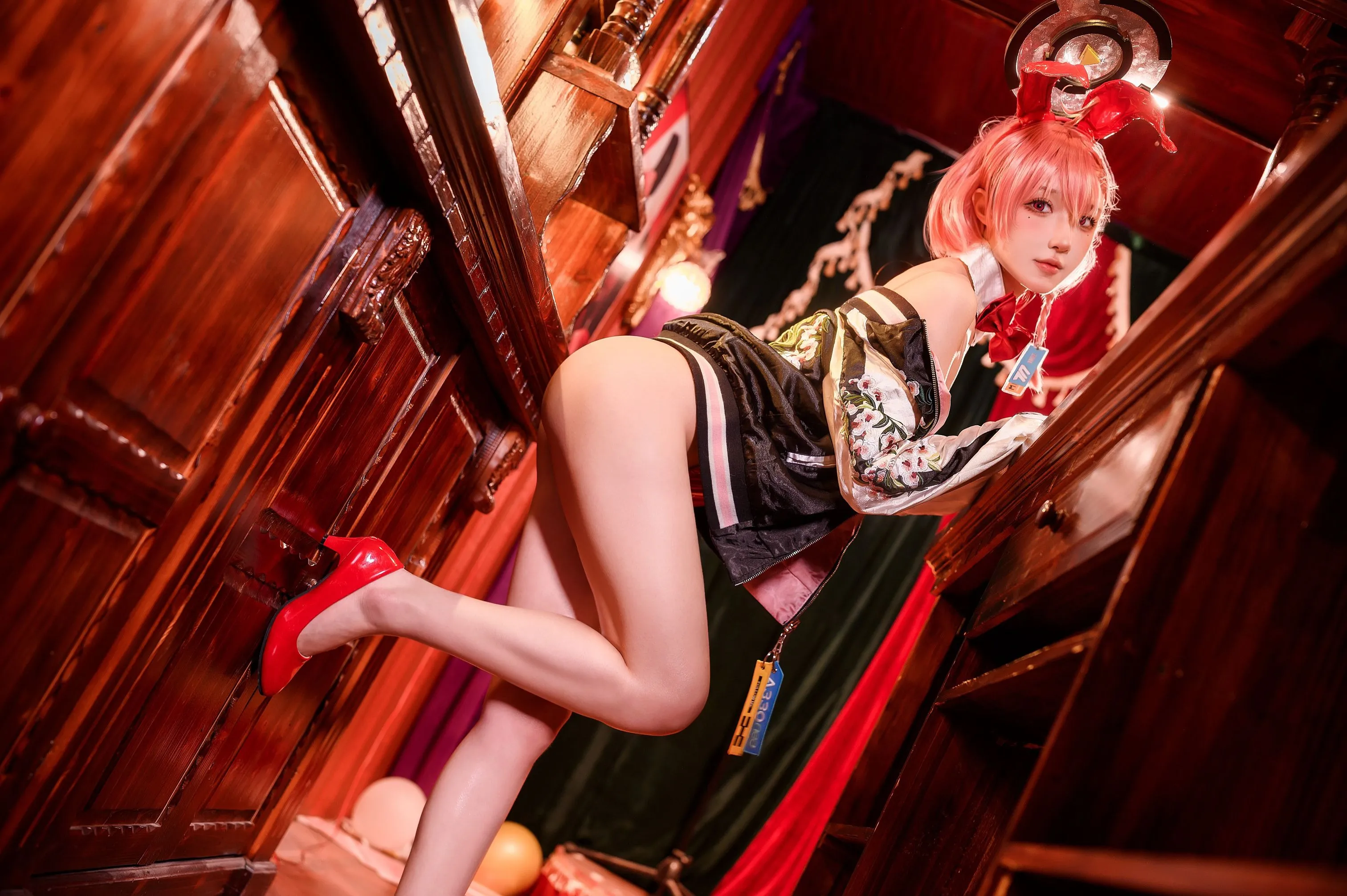 阿包也是兔娘兔女郎美甘尼禄网红写真