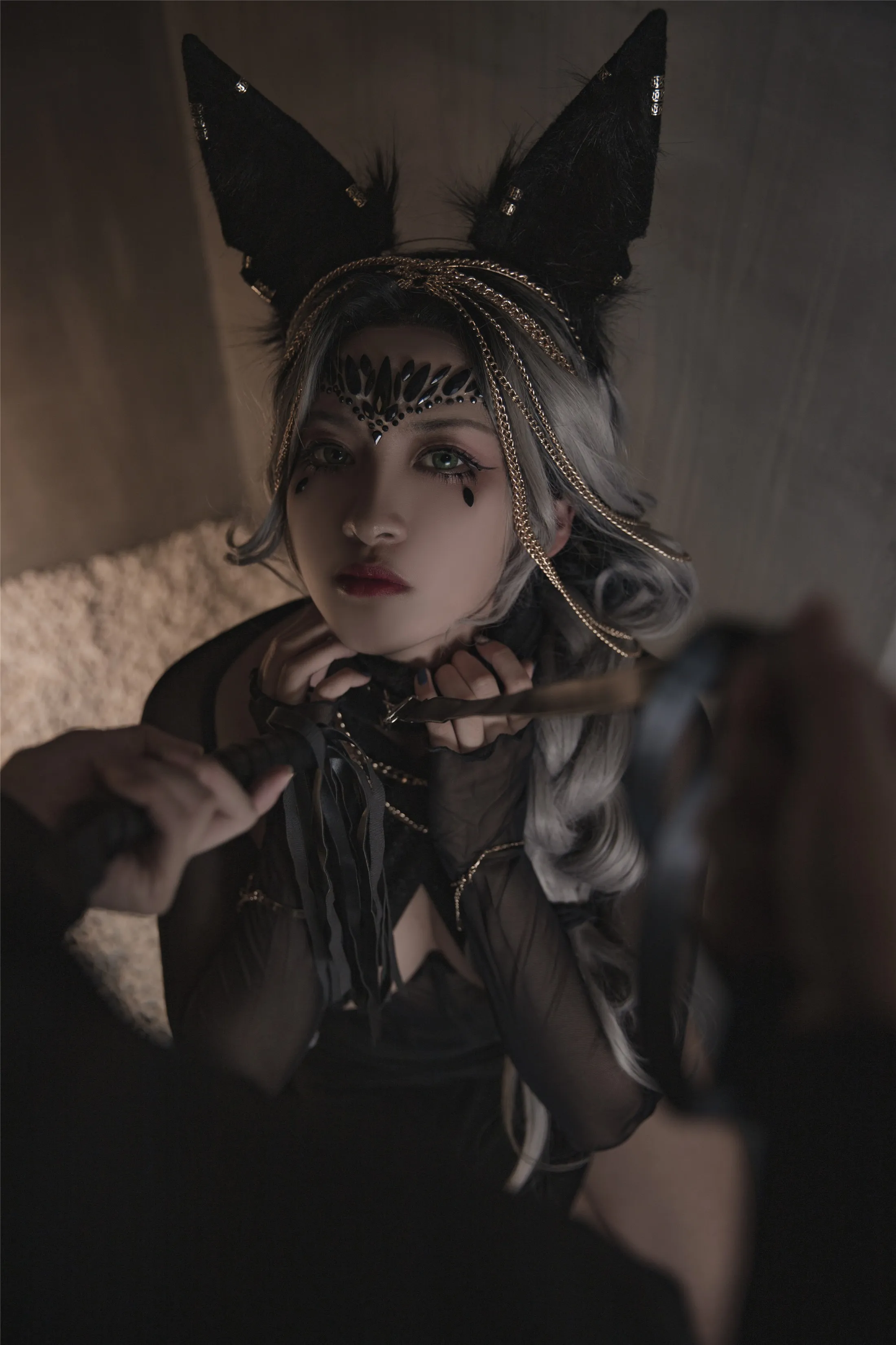 洛璃LoLiSAMA狼少女狼女的调教130P0306精选