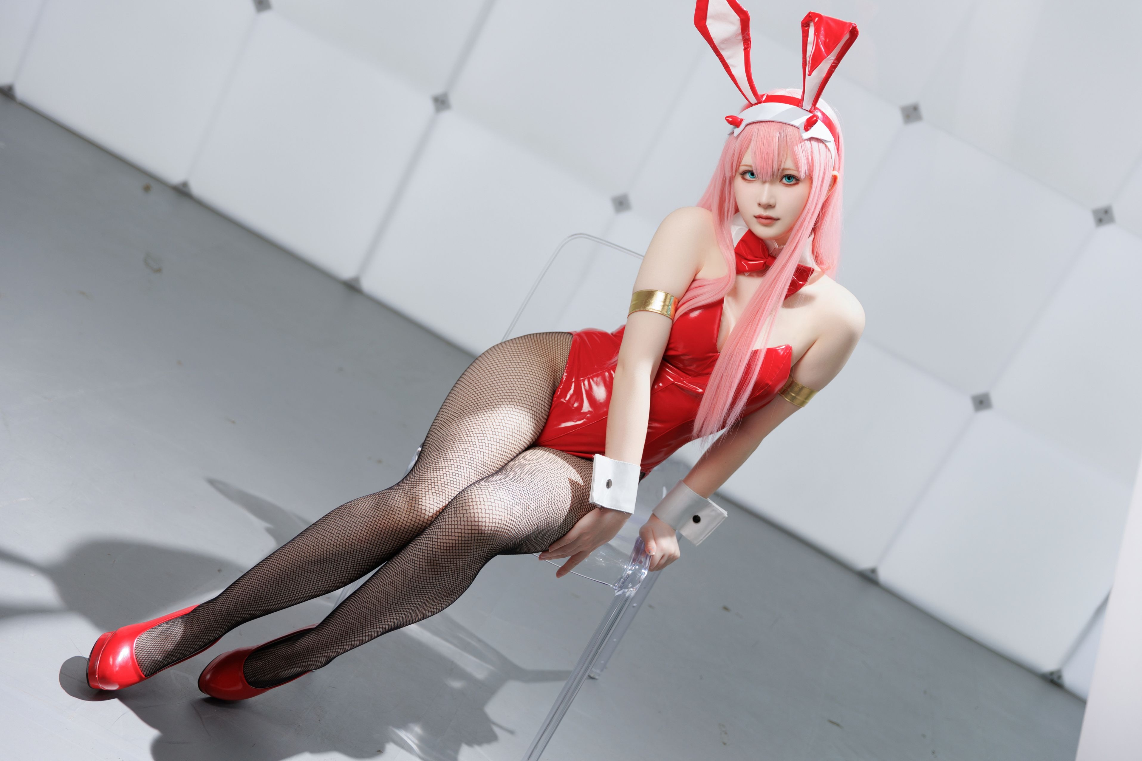 屿鱼ZeroTwo国家队02cosplay屿鱼高清图集精品合集