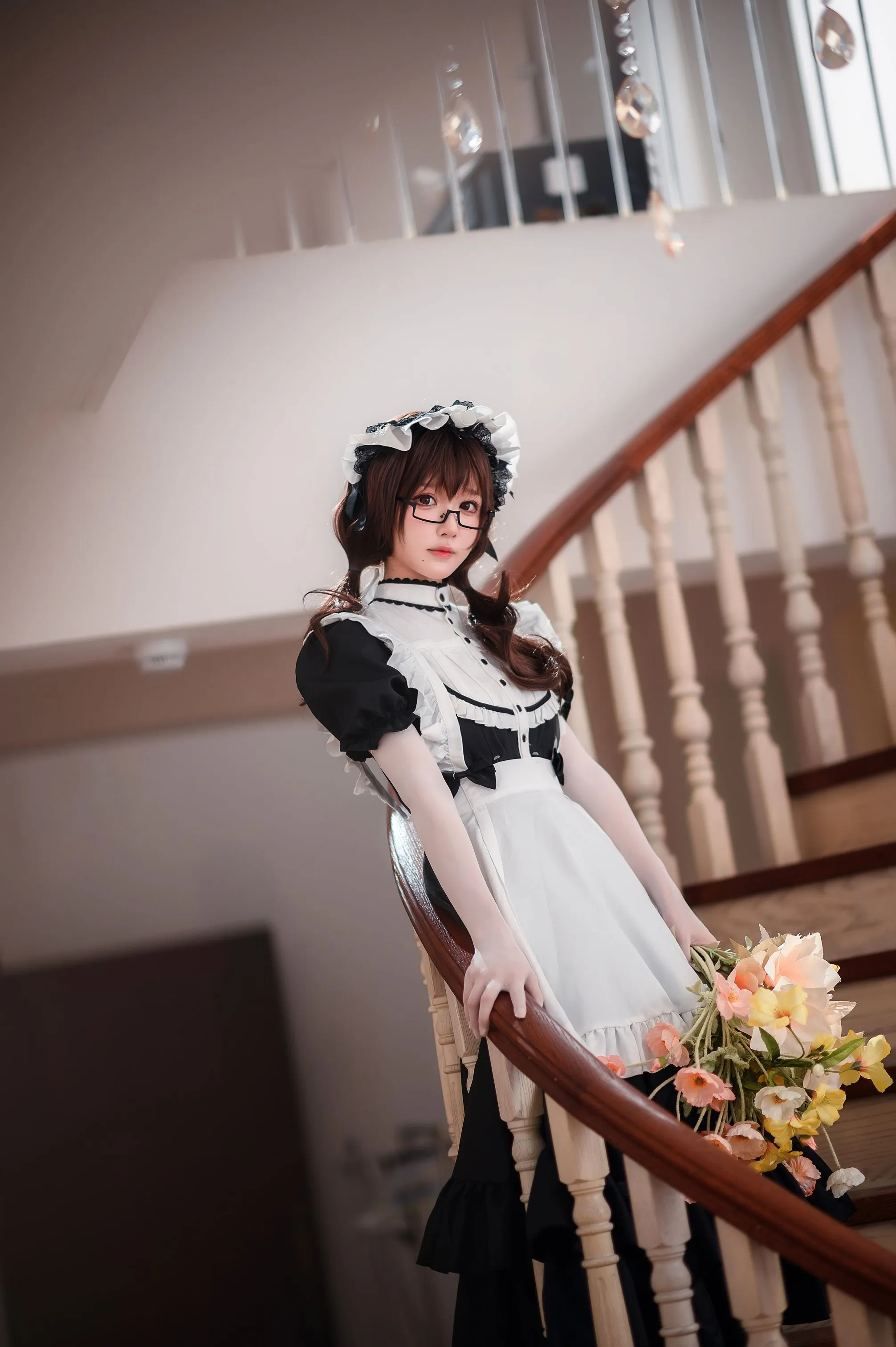 阿包也是兔娘传统长裙女仆47P509MB必看合集