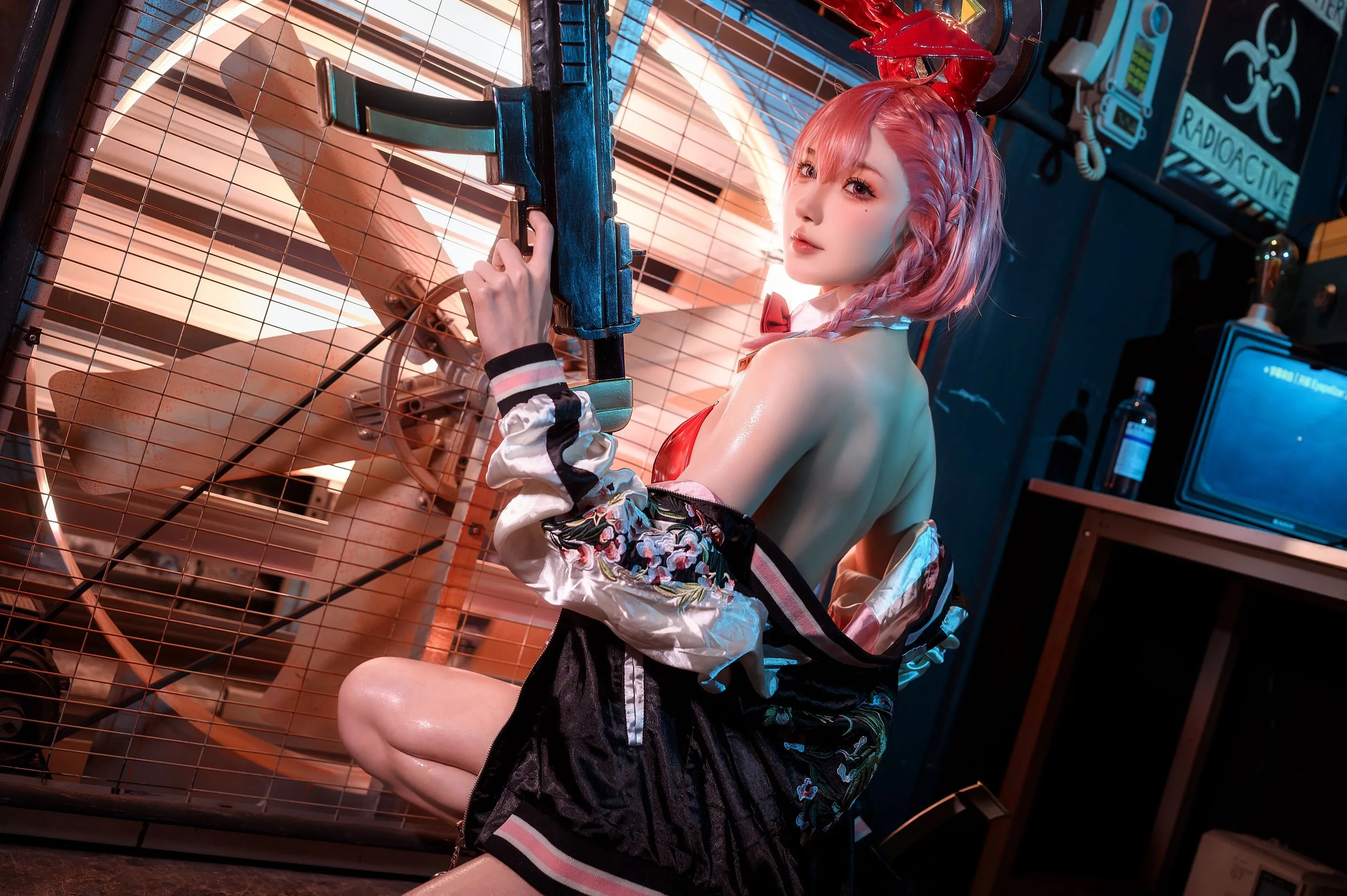 阿包也是兔娘兔女郎美甘尼禄网红写真