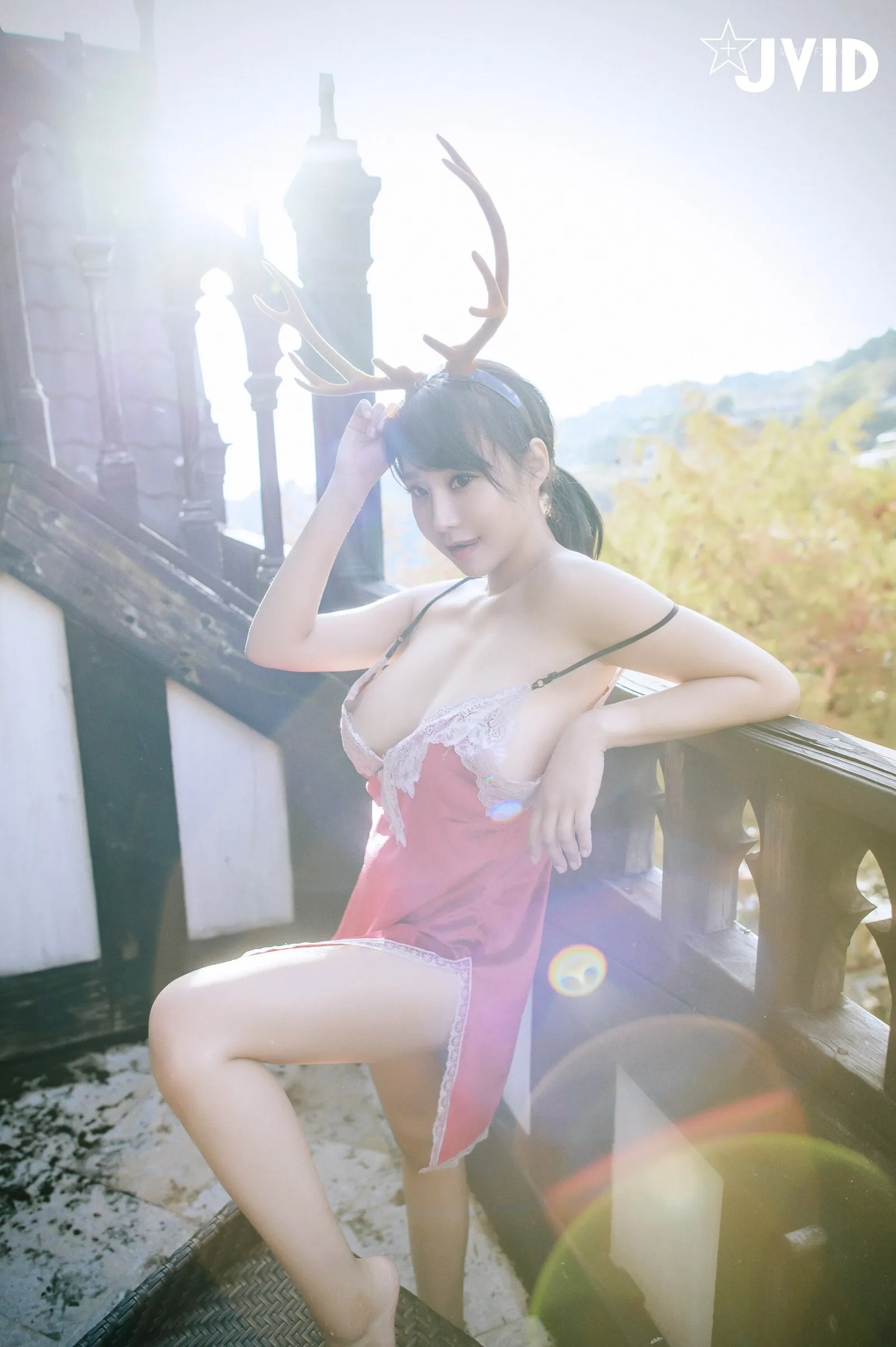 JVID乐乐鹿角女孩的报恩161P02134K图集