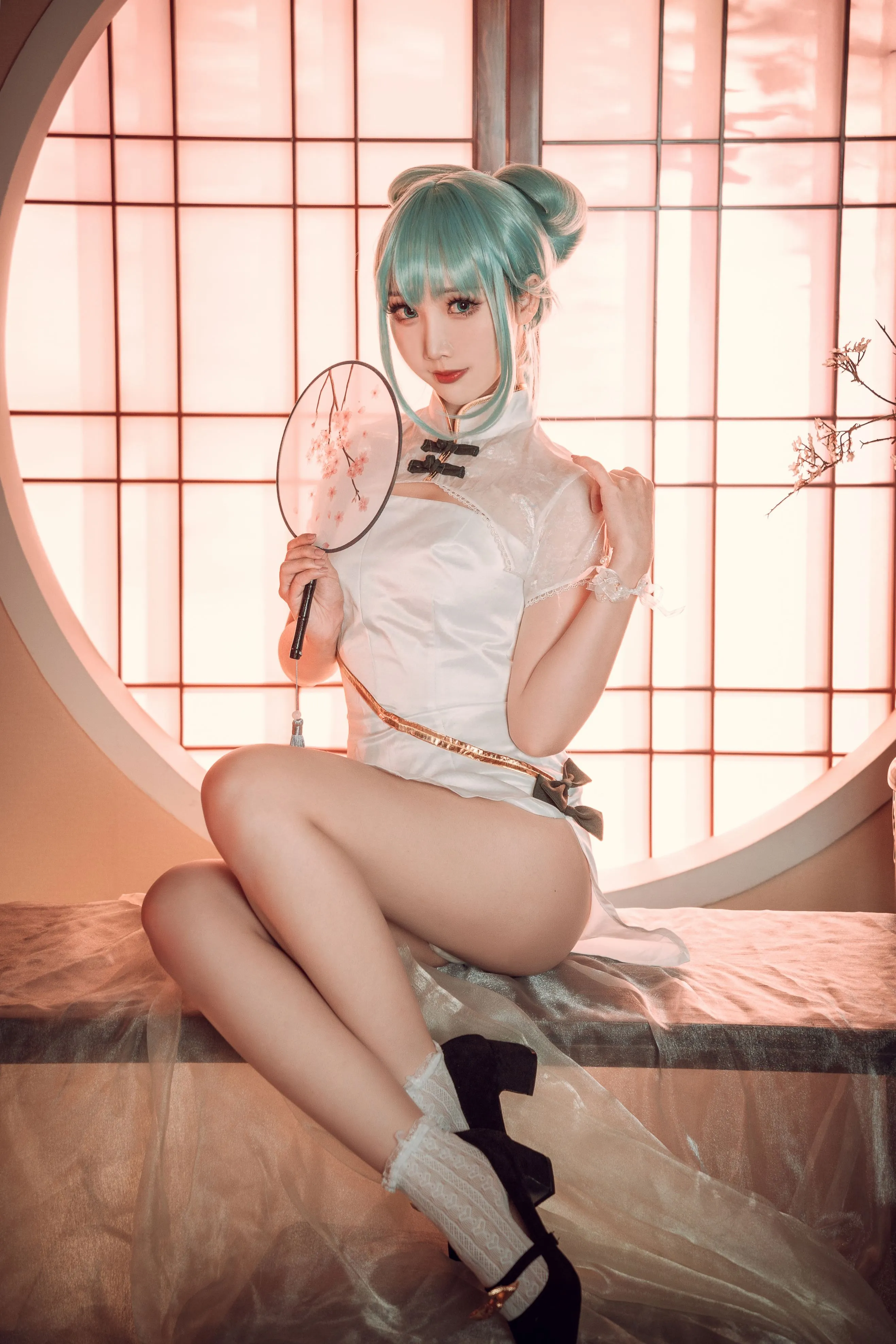 面饼仙儿初音旗袍28P514MB热门写真