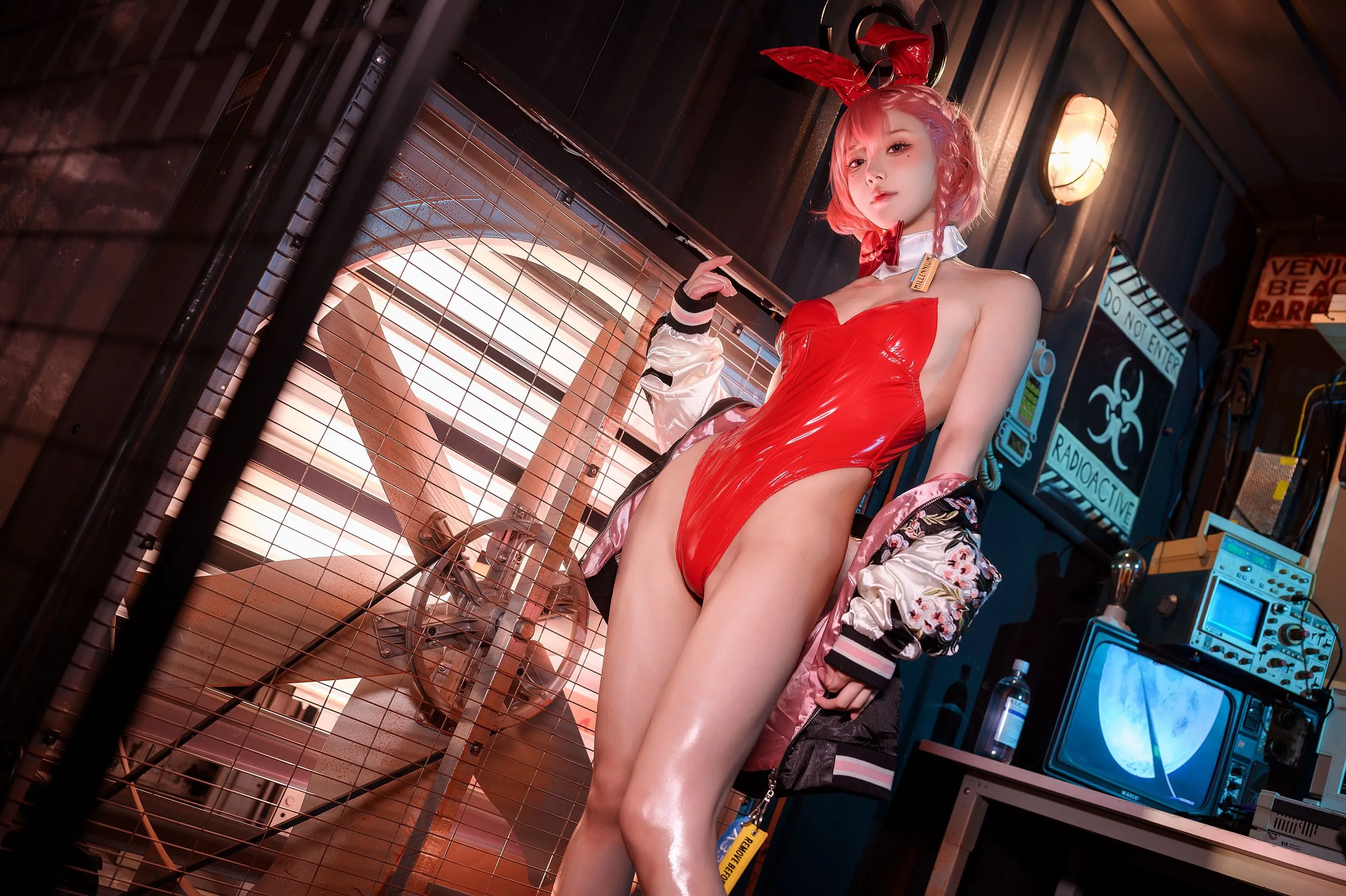 阿包也是兔娘兔女郎美甘尼禄网红写真