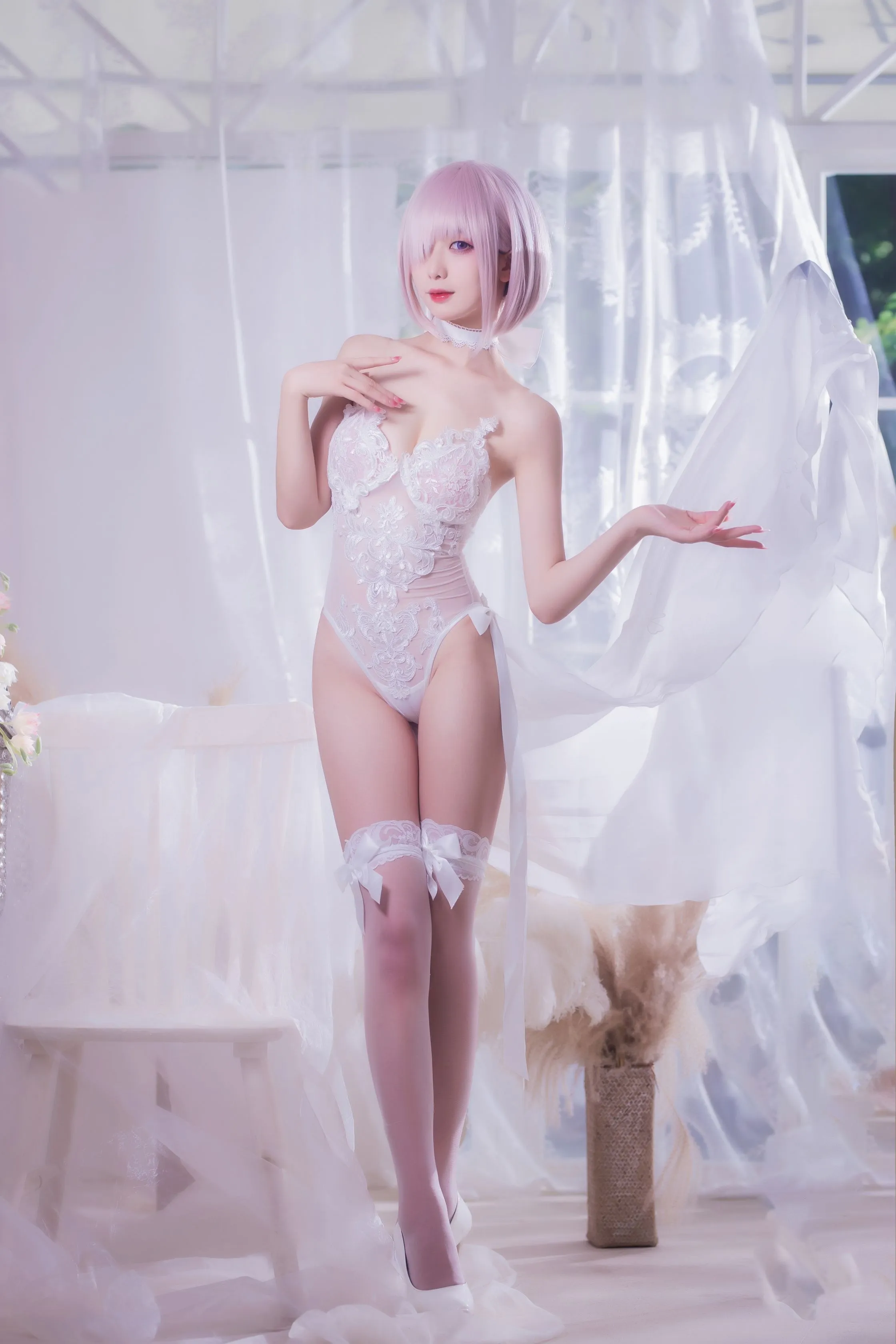 封疆疆v玛修婚纱网红写真