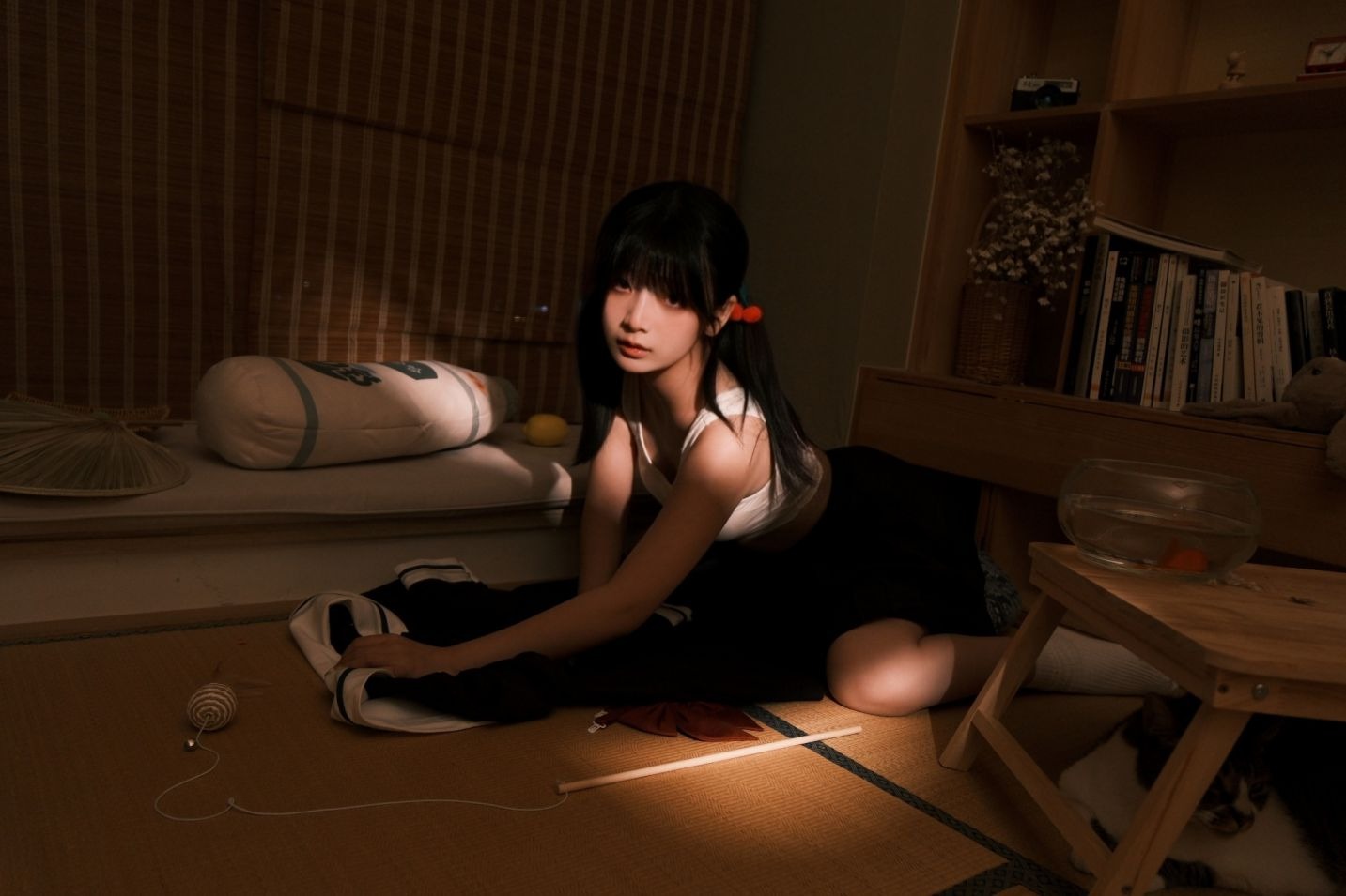 星野柒兔放课后的吔鱼少女59P1V417MB放学少女主题cos59张1视频417MB完整合集