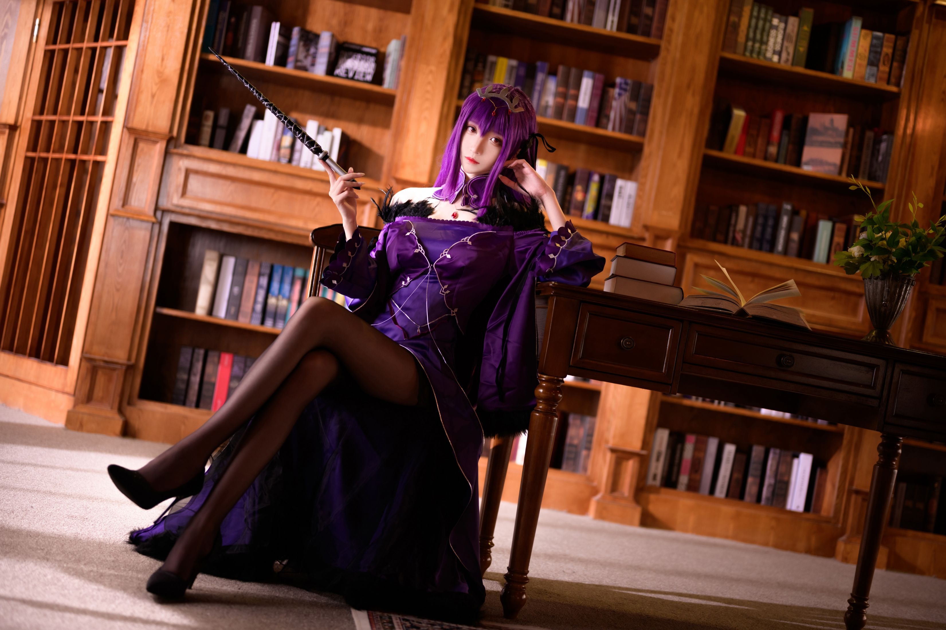 青青子JSNO02fate斯卡哈0416热门写真