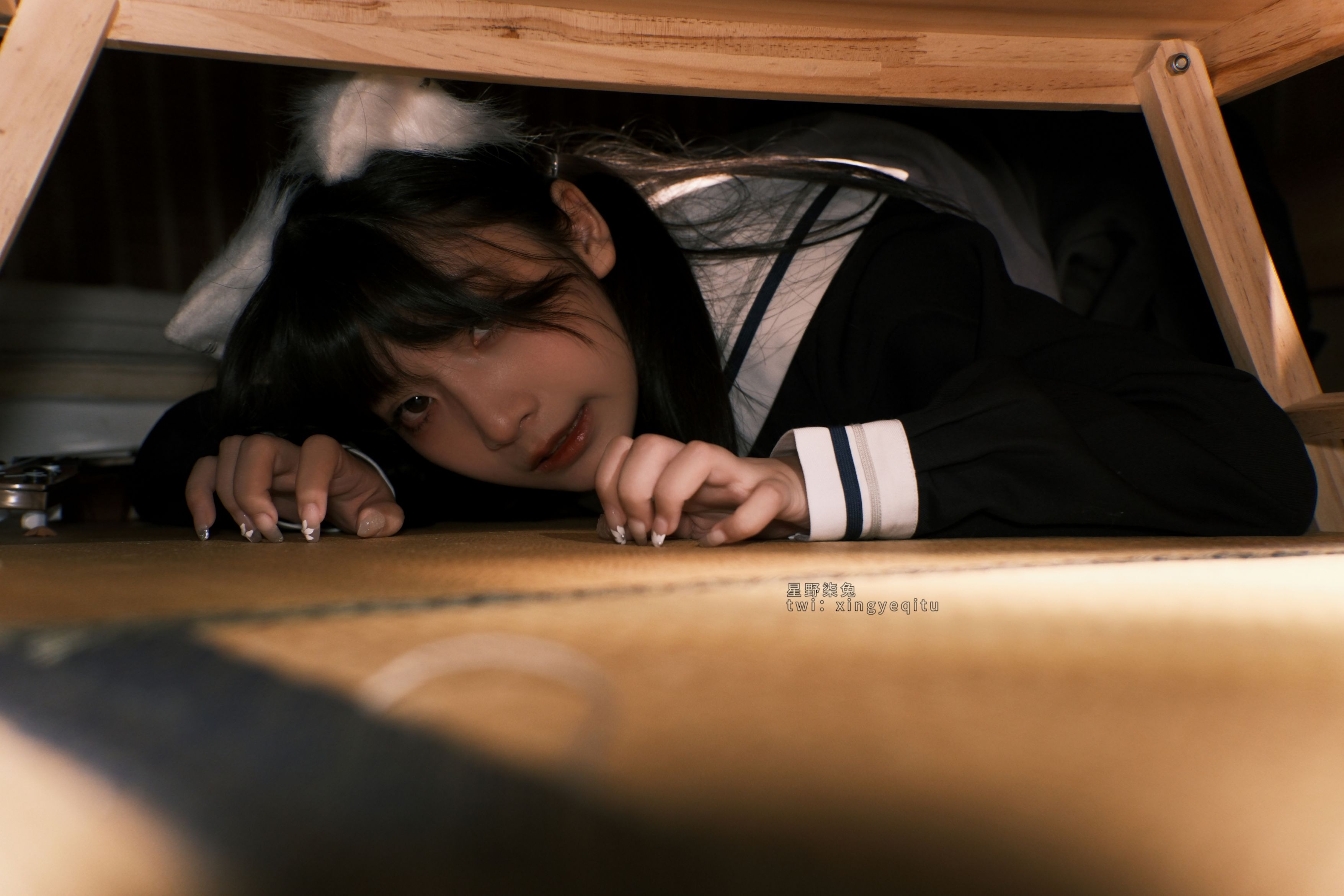 星野柒兔放课后的吔鱼少女59P1V417MB放学少女主题cos59张1视频417MB完整合集