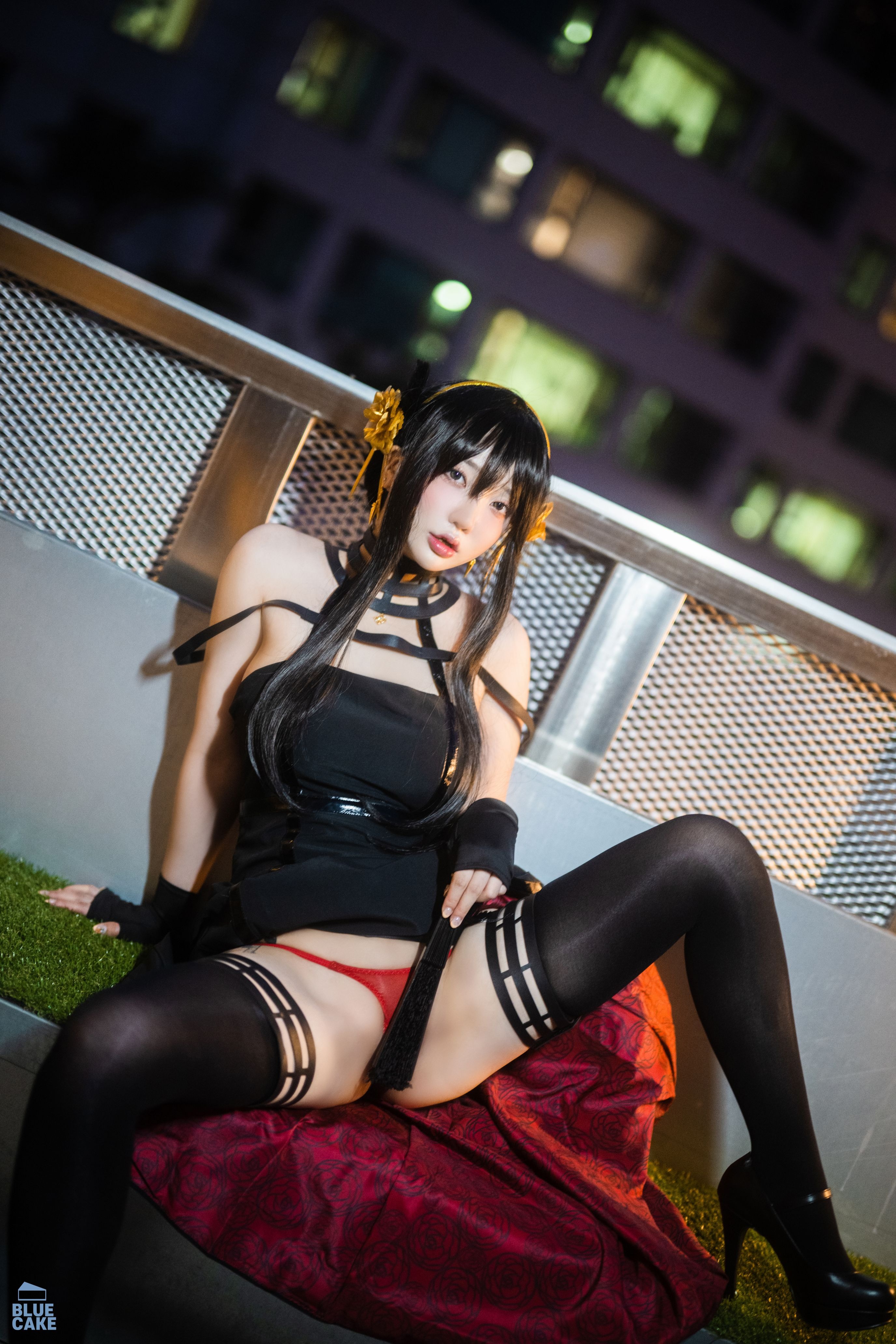 YeEun_BlackRose_RED043精选