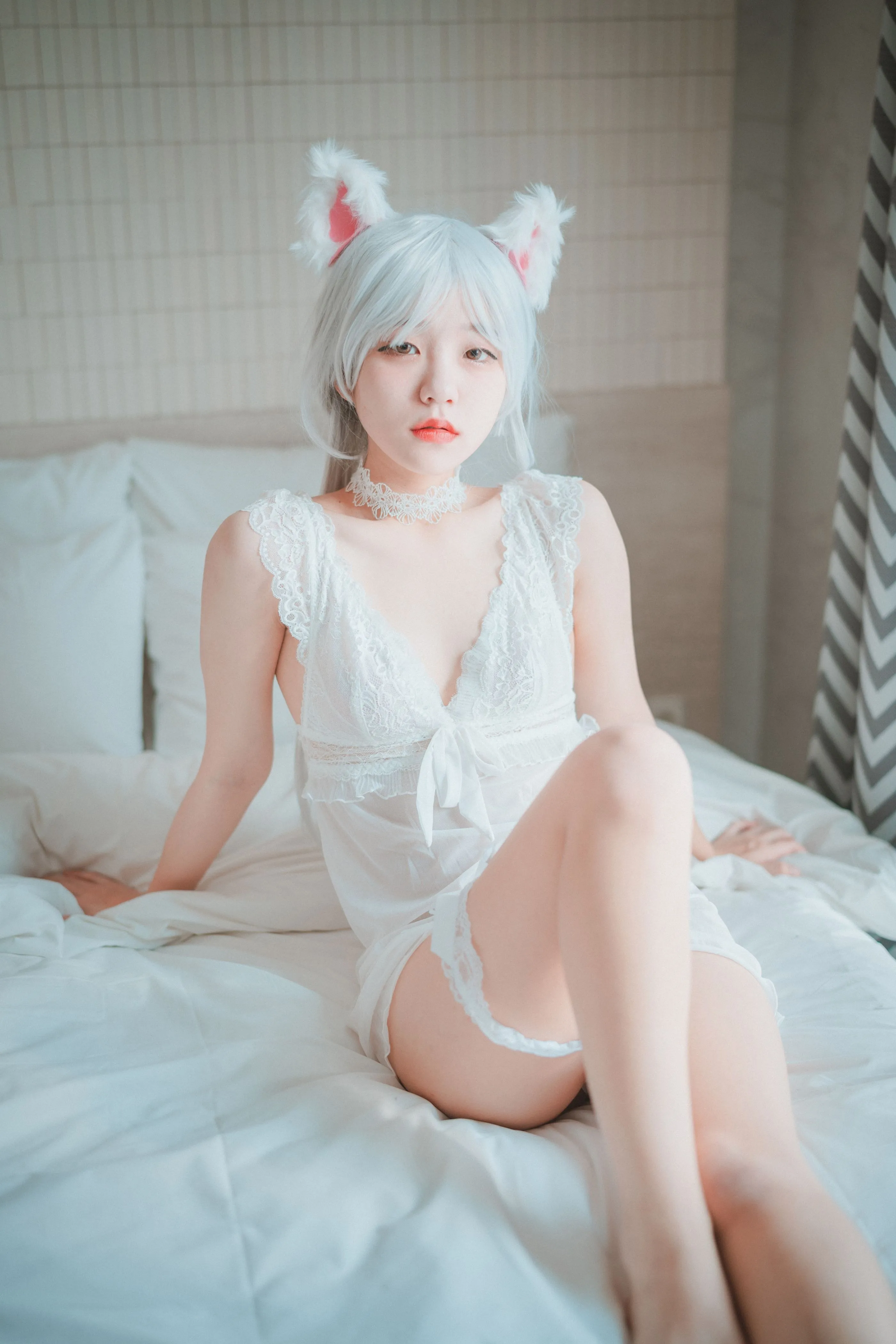Jenny???DJAWASchwarzundWei?Katzenmadchen66P463MB每日更新