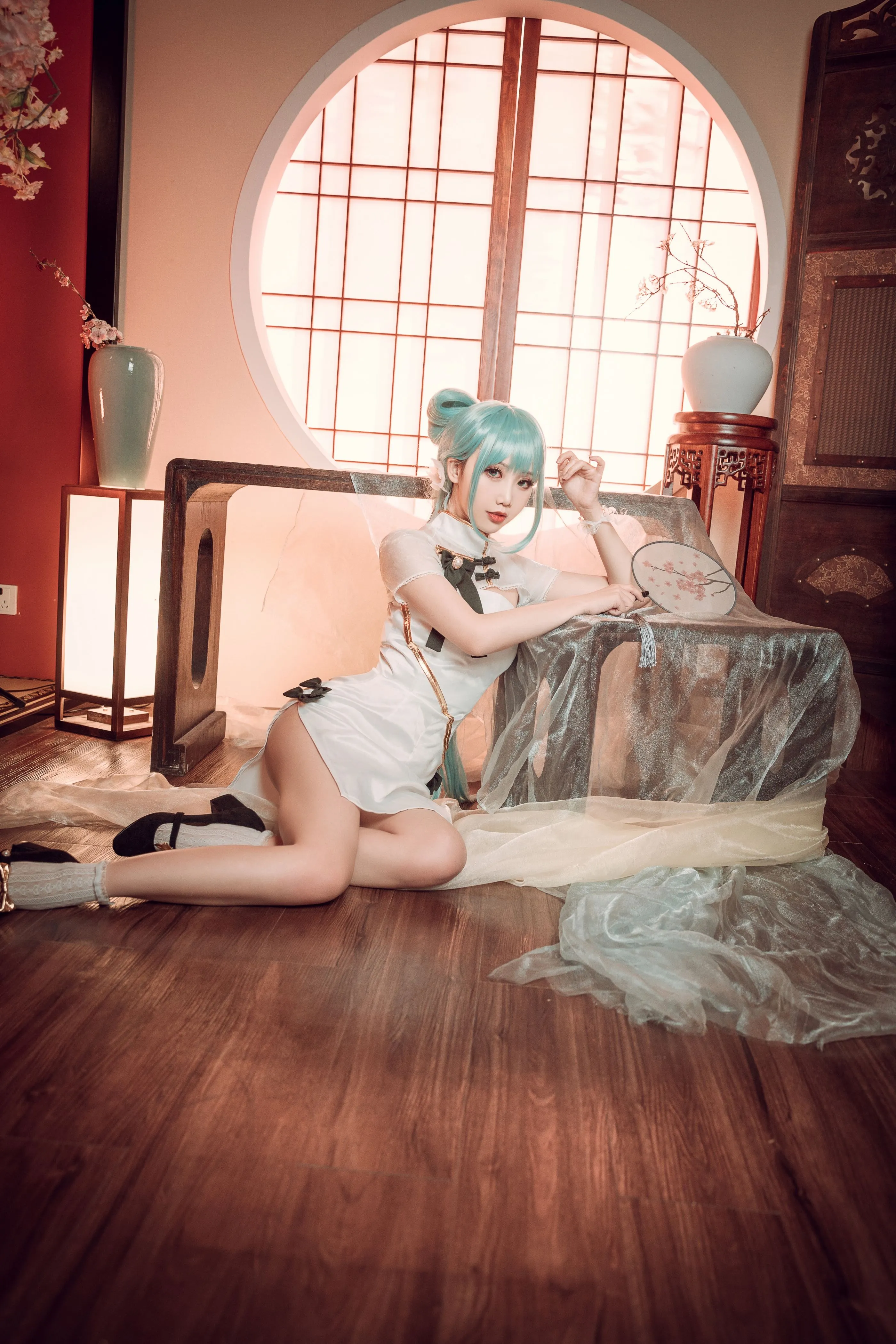 面饼仙儿初音旗袍28P514MB热门写真