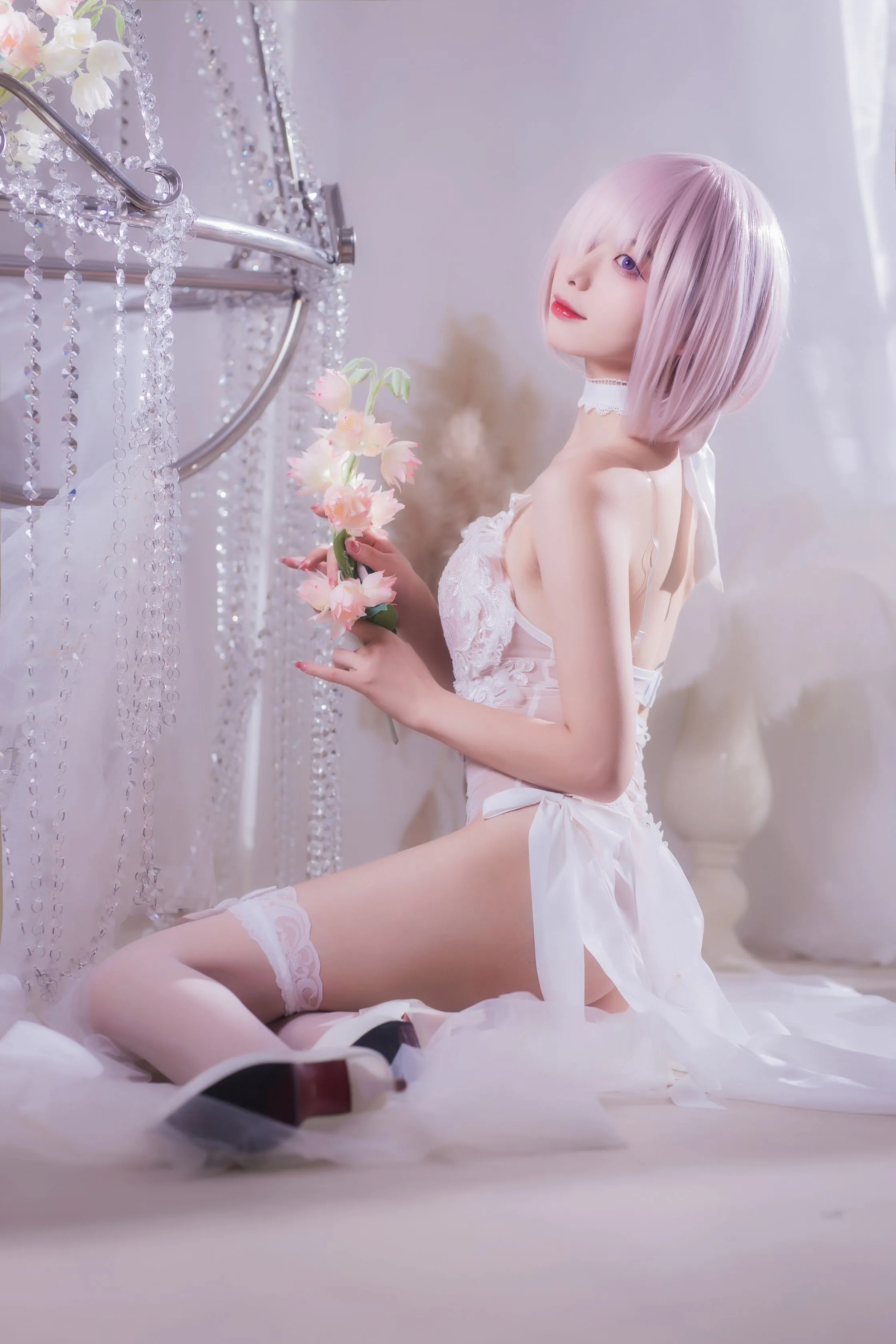 封疆疆v玛修婚纱网红写真