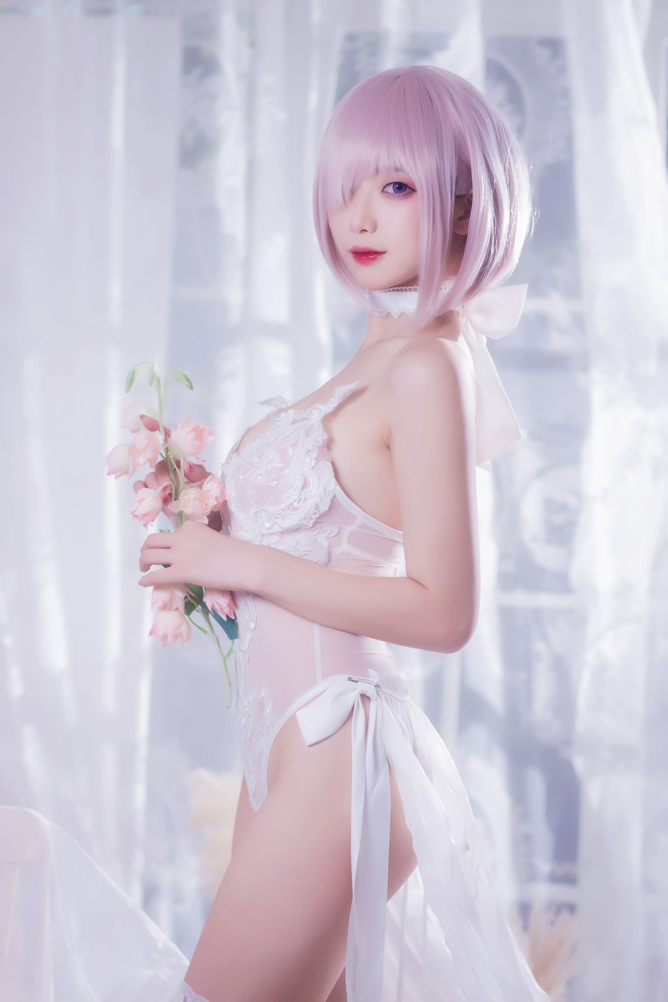 封疆疆v玛修婚纱网红写真