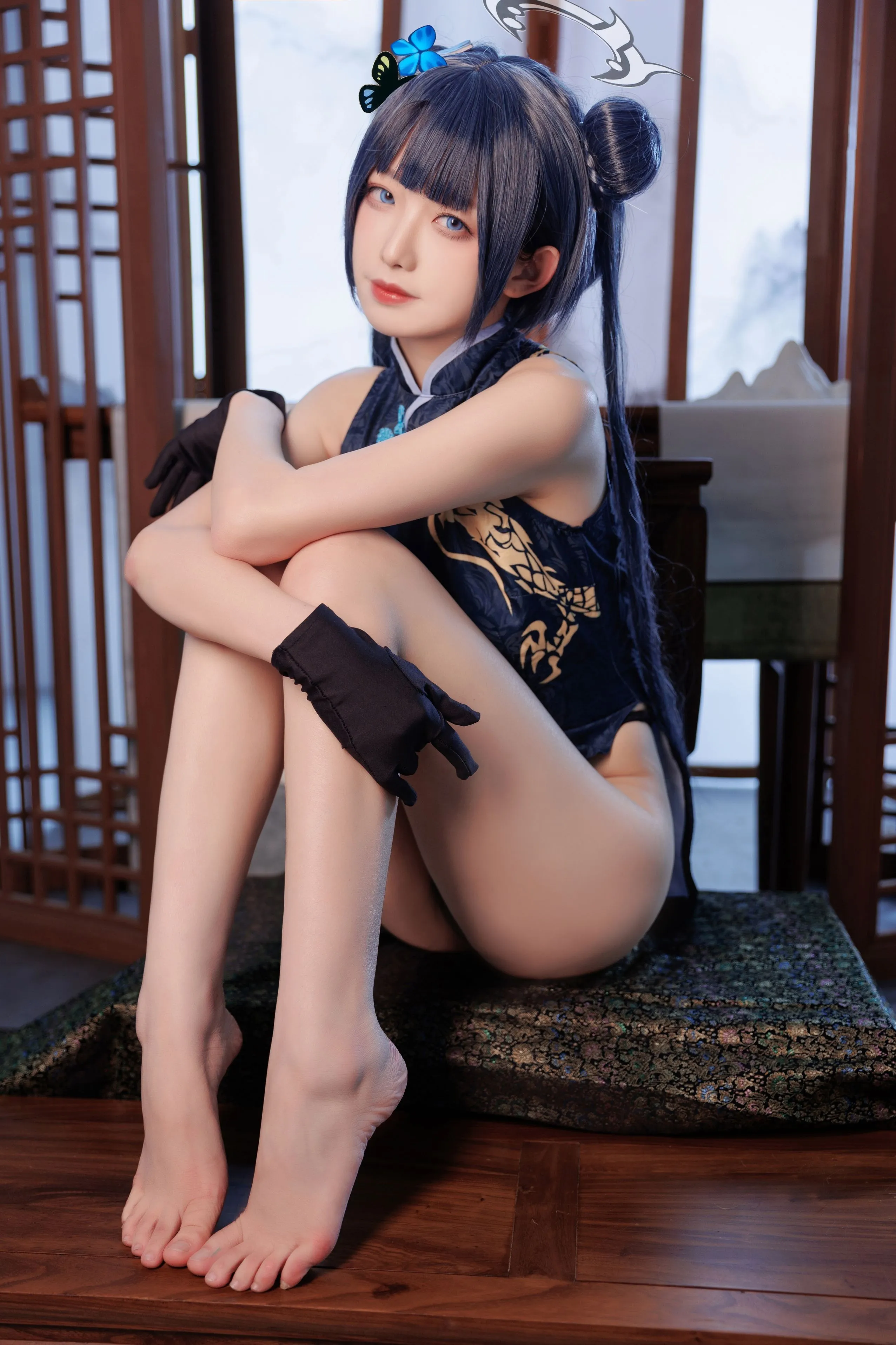 封疆疆碧蓝档案妃咲34P348MB0123网红写真
