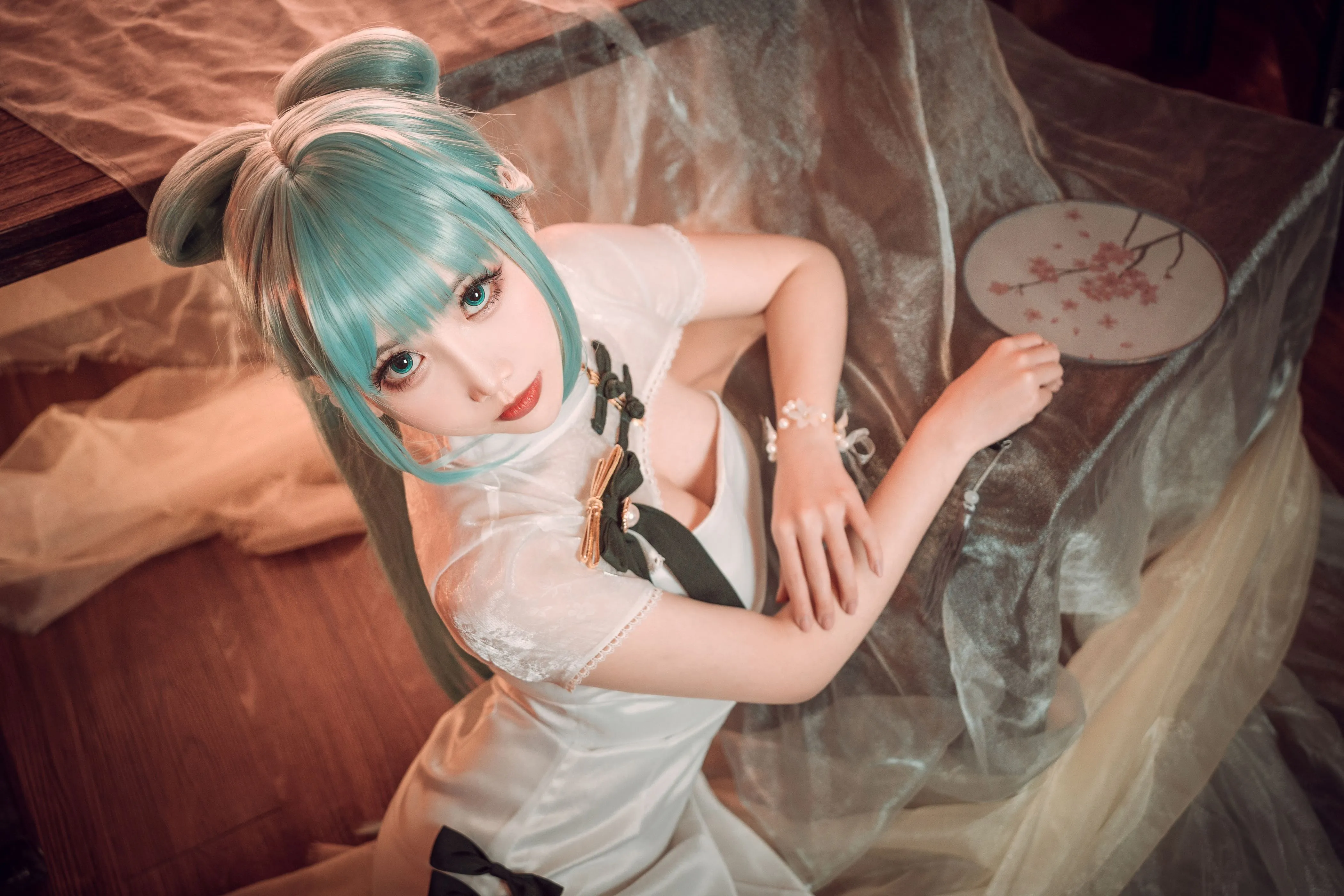 面饼仙儿初音旗袍28P514MB热门写真