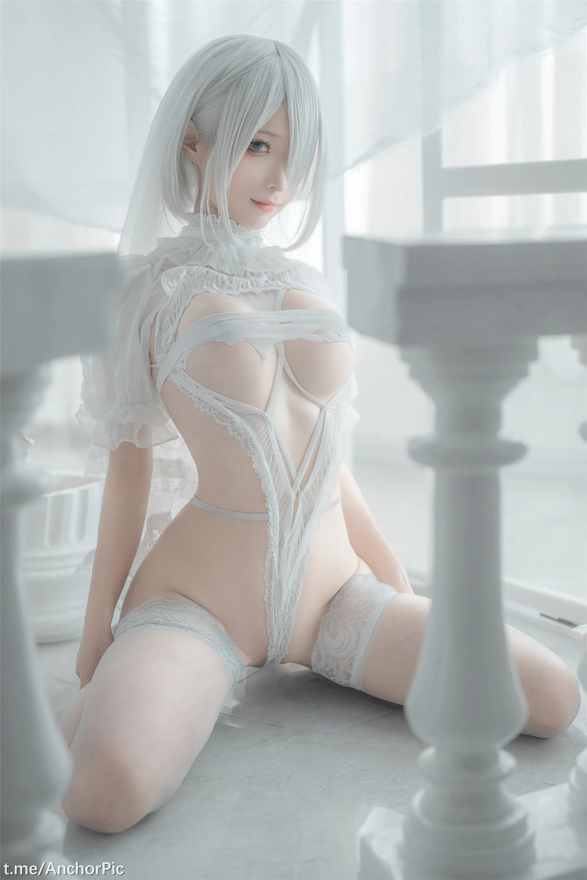 蠢沫沫2B白婚纱60P0704精选