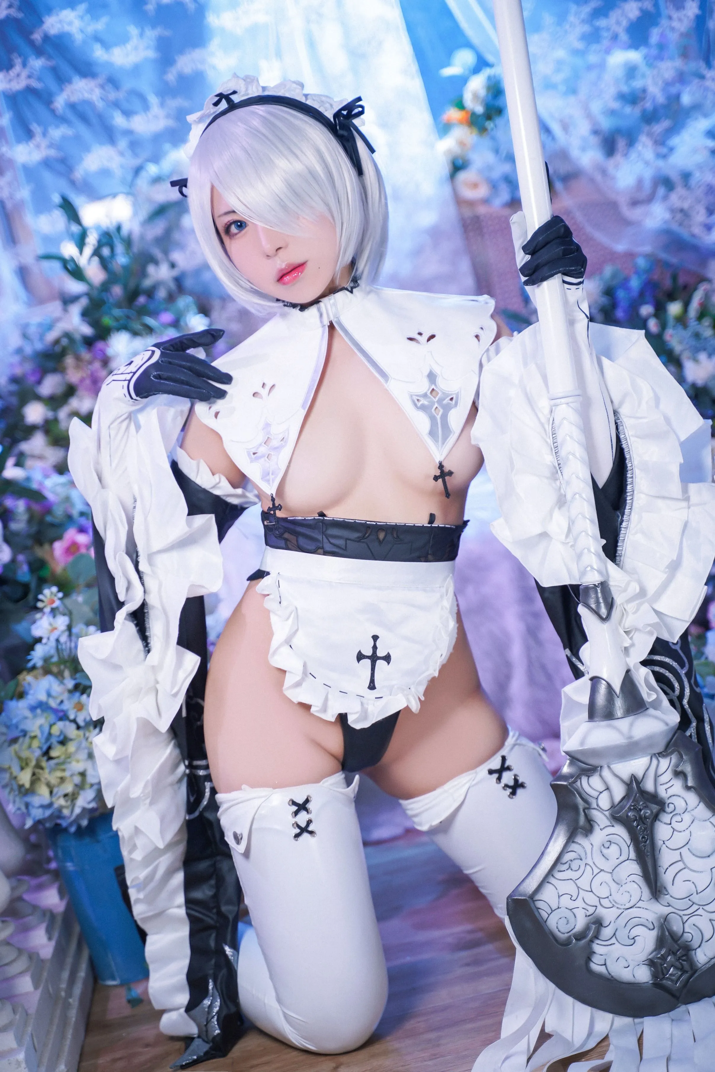 虎森森2B女仆15P78MB爆款写真