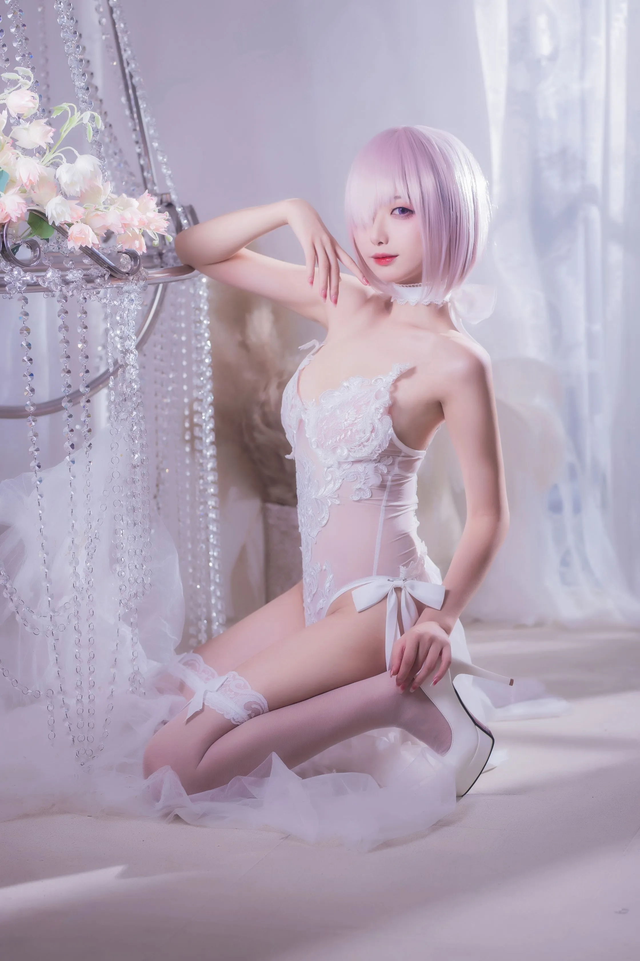 封疆疆v玛修婚纱网红写真