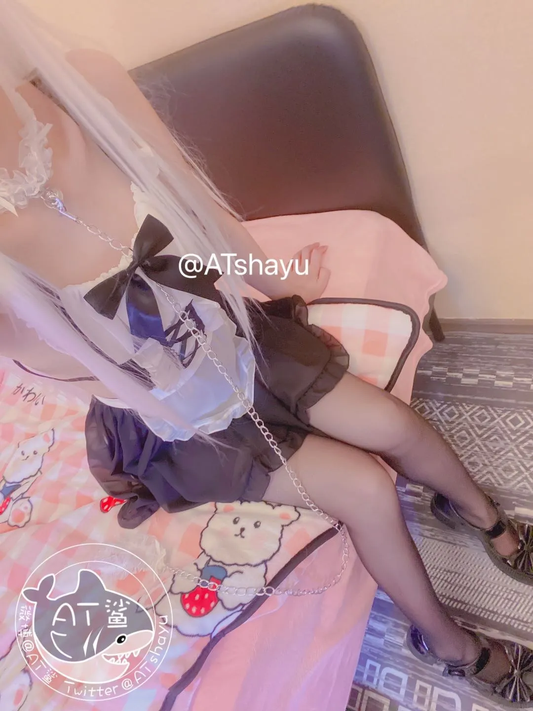 AT鲨女仆开档袜43P8MB0201精华合集
