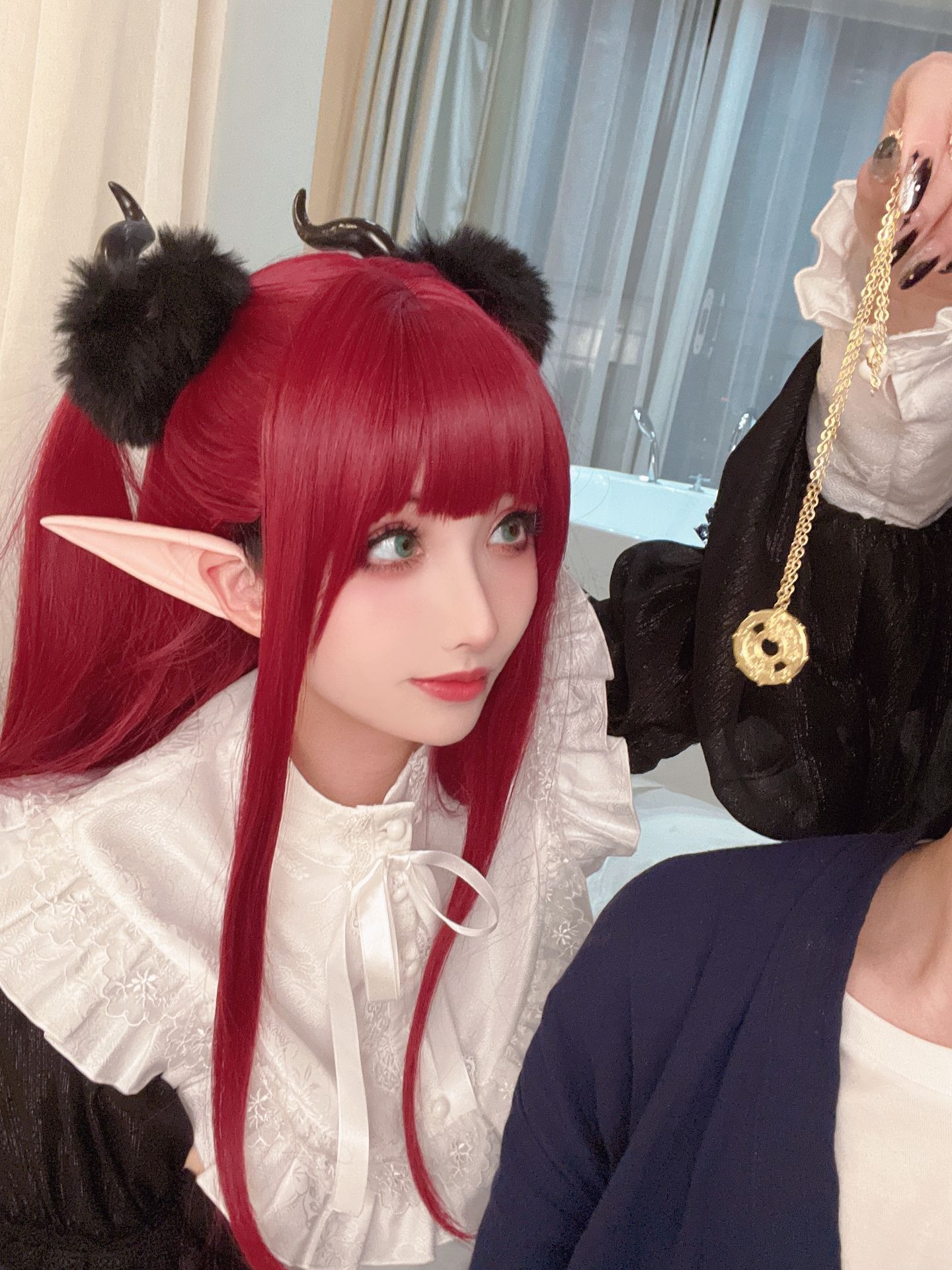 凉凉子梦魔利兹X更衣人偶坠入爱河喜多川0415原版写真