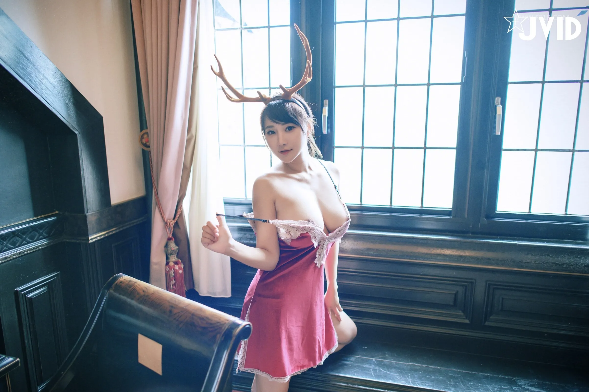 JVID乐乐鹿角女孩的报恩161P02134K图集