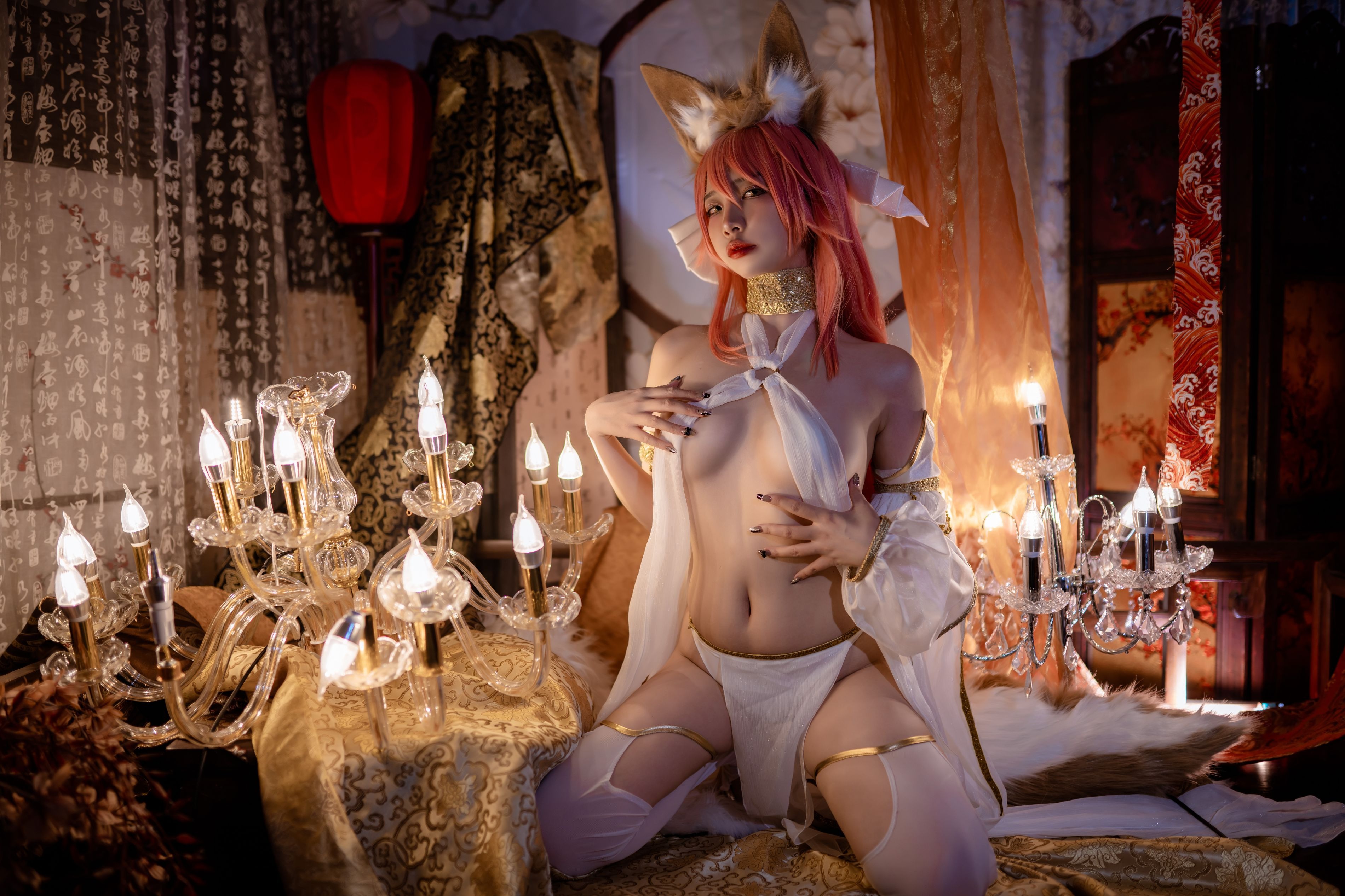 二佐Nisa玉藻前舞娘237PFate玉藻前舞娘二佐Nisa37张cos网红写真