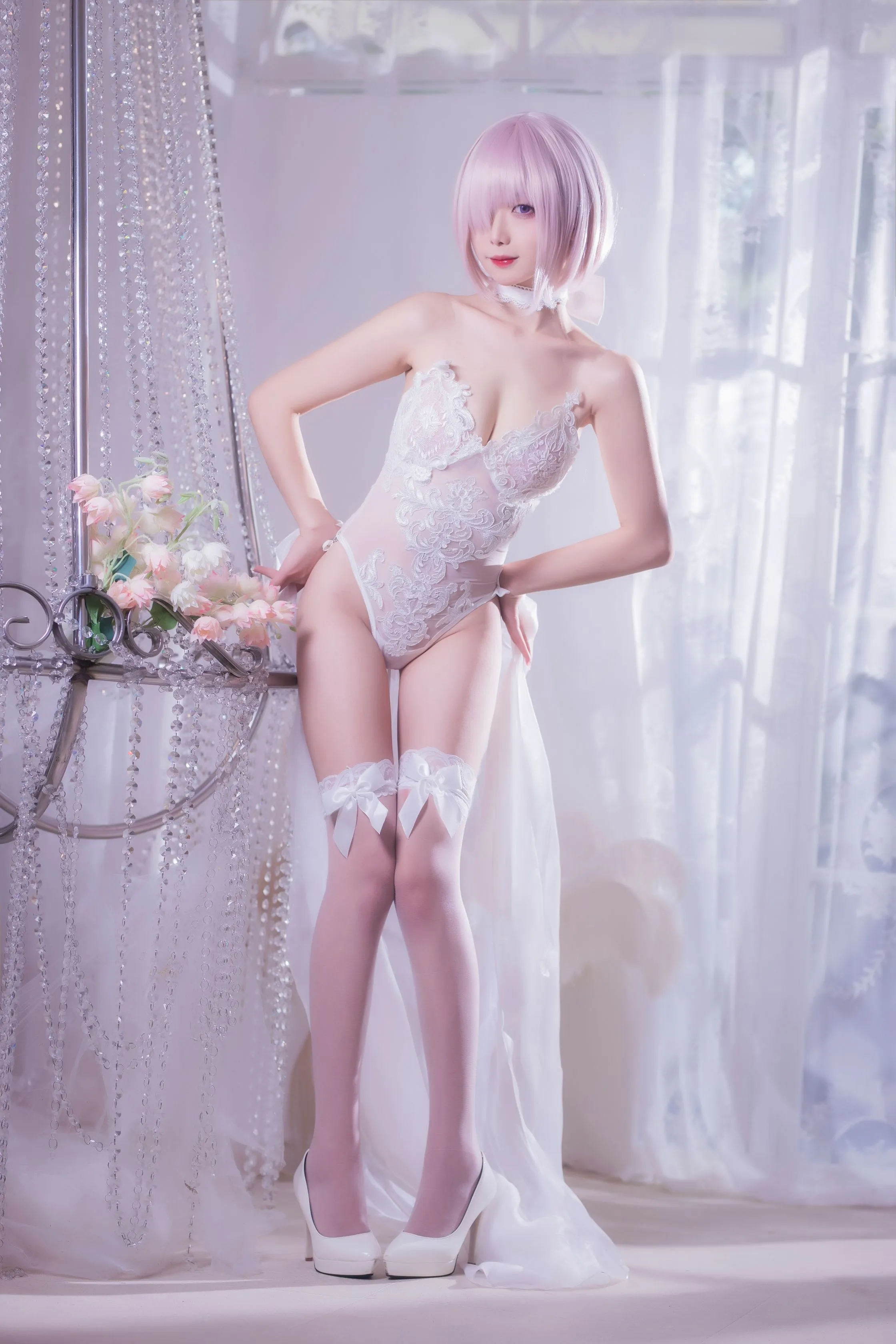 封疆疆v玛修婚纱网红写真
