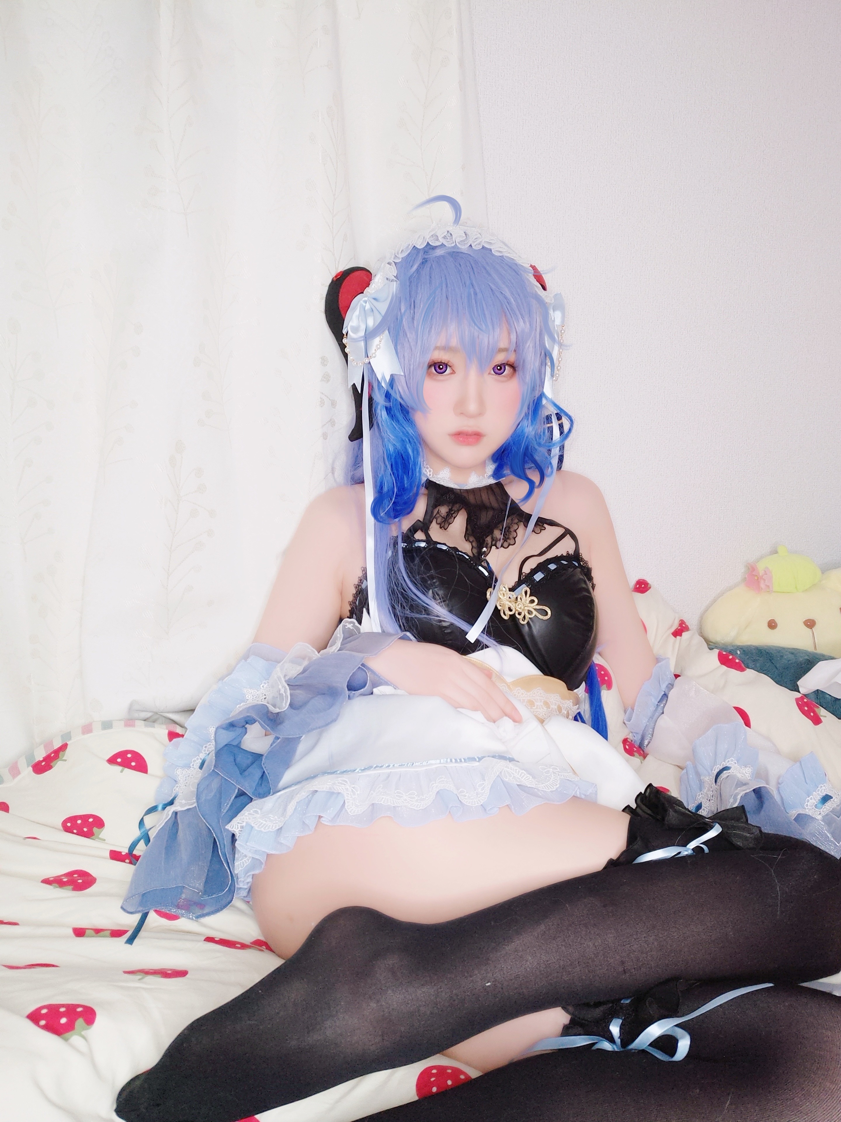 Yuki亭NO003甘雨メイド0311人气合集